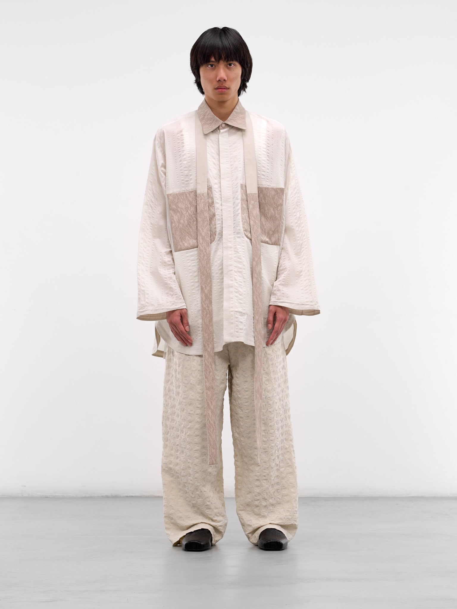 Kirtis White Seerlawn Cape Shirt (KIRTIS-ROSE-WHITE-SEERLAWN)