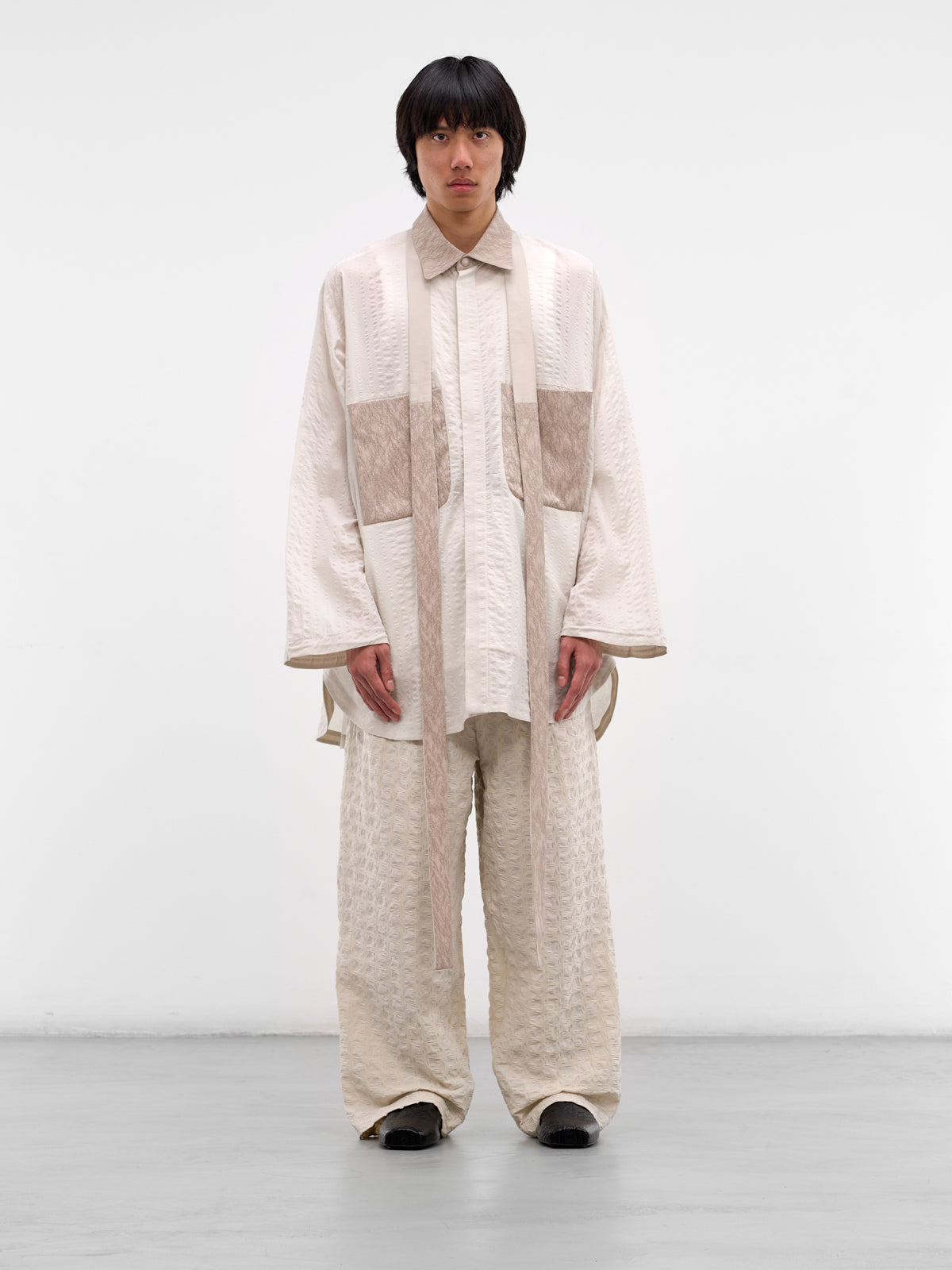 Kirtis White Seerlawn Cape Shirt (KIRTIS-ROSE-WHITE-SEERLAWN)