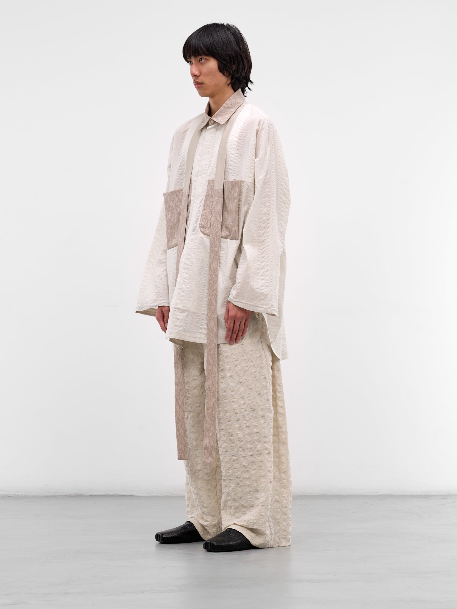Kirtis White Seerlawn Cape Shirt (KIRTIS-ROSE-WHITE-SEERLAWN)