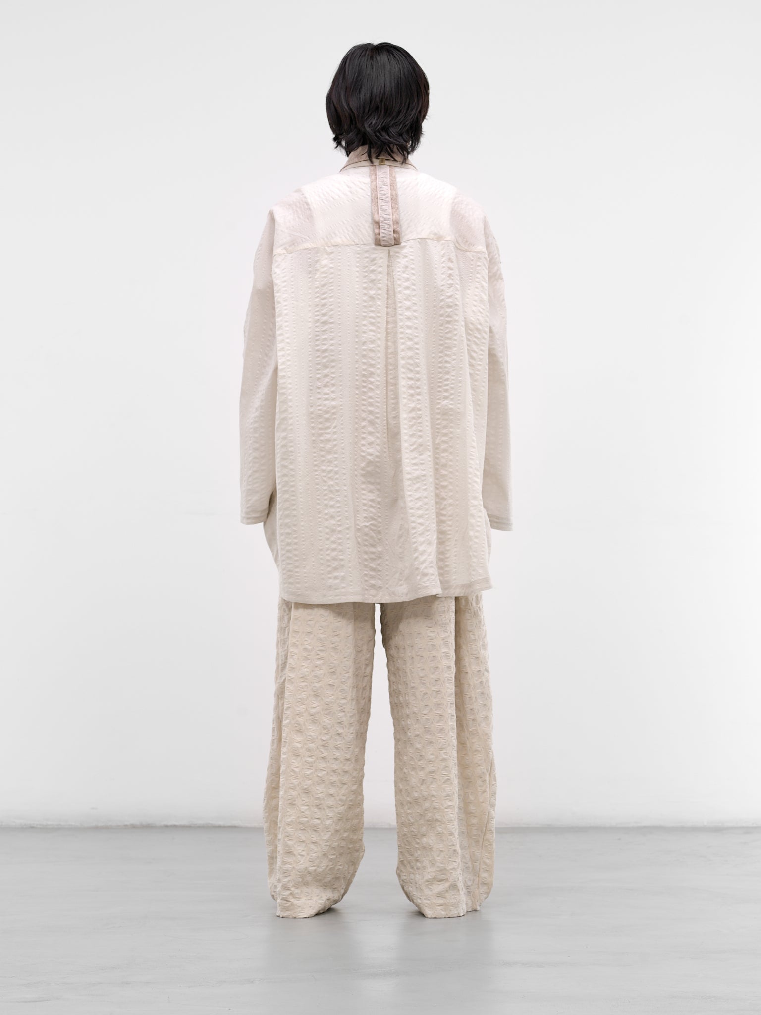 Kirtis White Seerlawn Cape Shirt (KIRTIS-ROSE-WHITE-SEERLAWN)