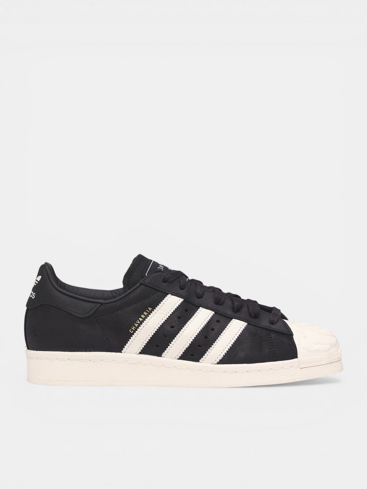 Willy Chavarria x Adidas Superstar Sneaker (KJ2029-CREAM-BLACK)