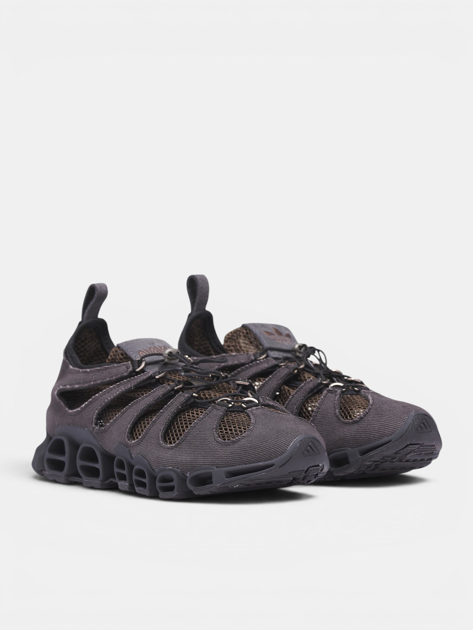 Black Adidas x Avavav Megaride Sneakers (KK2728-CORE-BLACK-SHADOW-OLIVE)