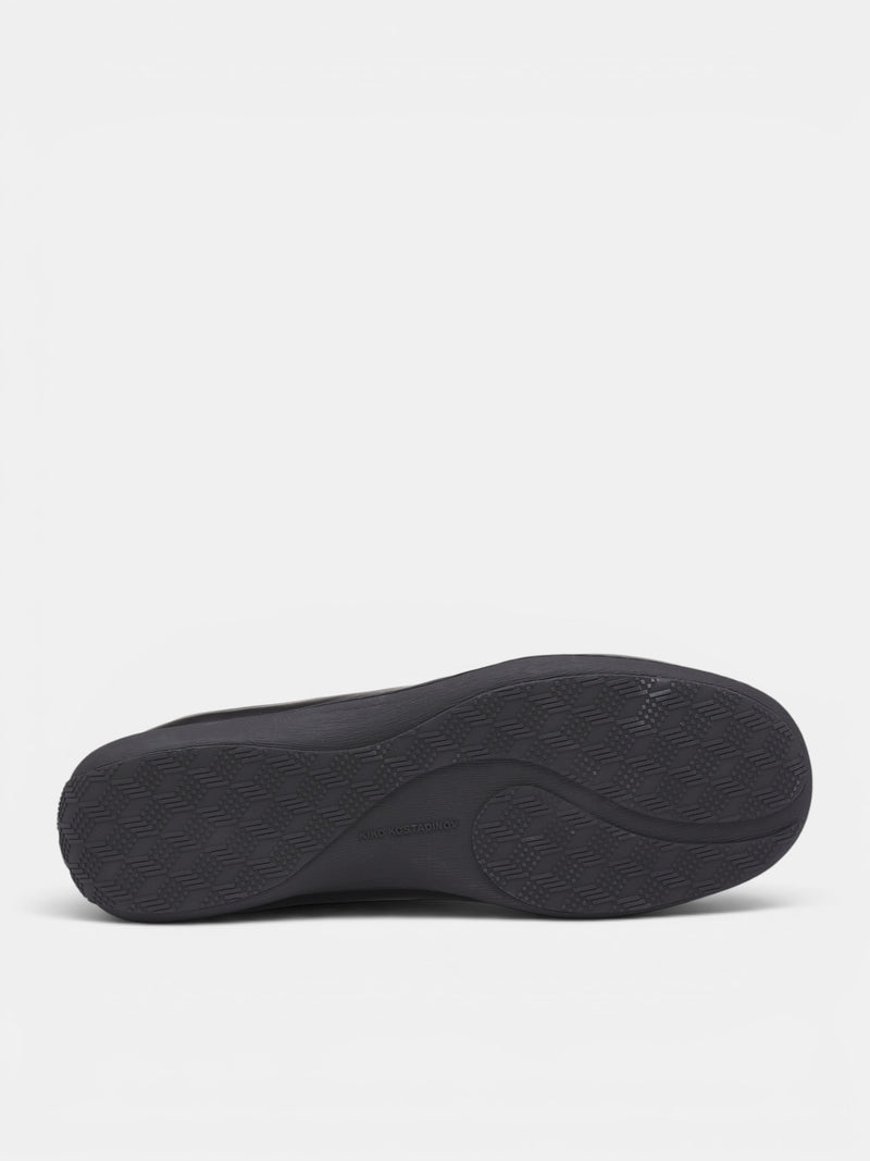 Black Leather Sneakers (KKAW26FT01-107-BLACK)