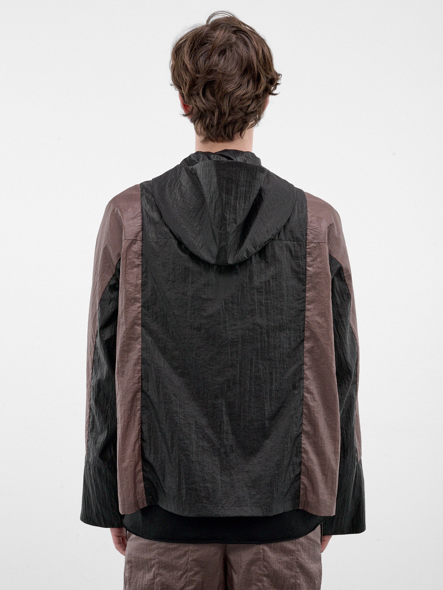 Two-Tone Hooded Jacket (KKAW26J06-39-GRAPHITE)