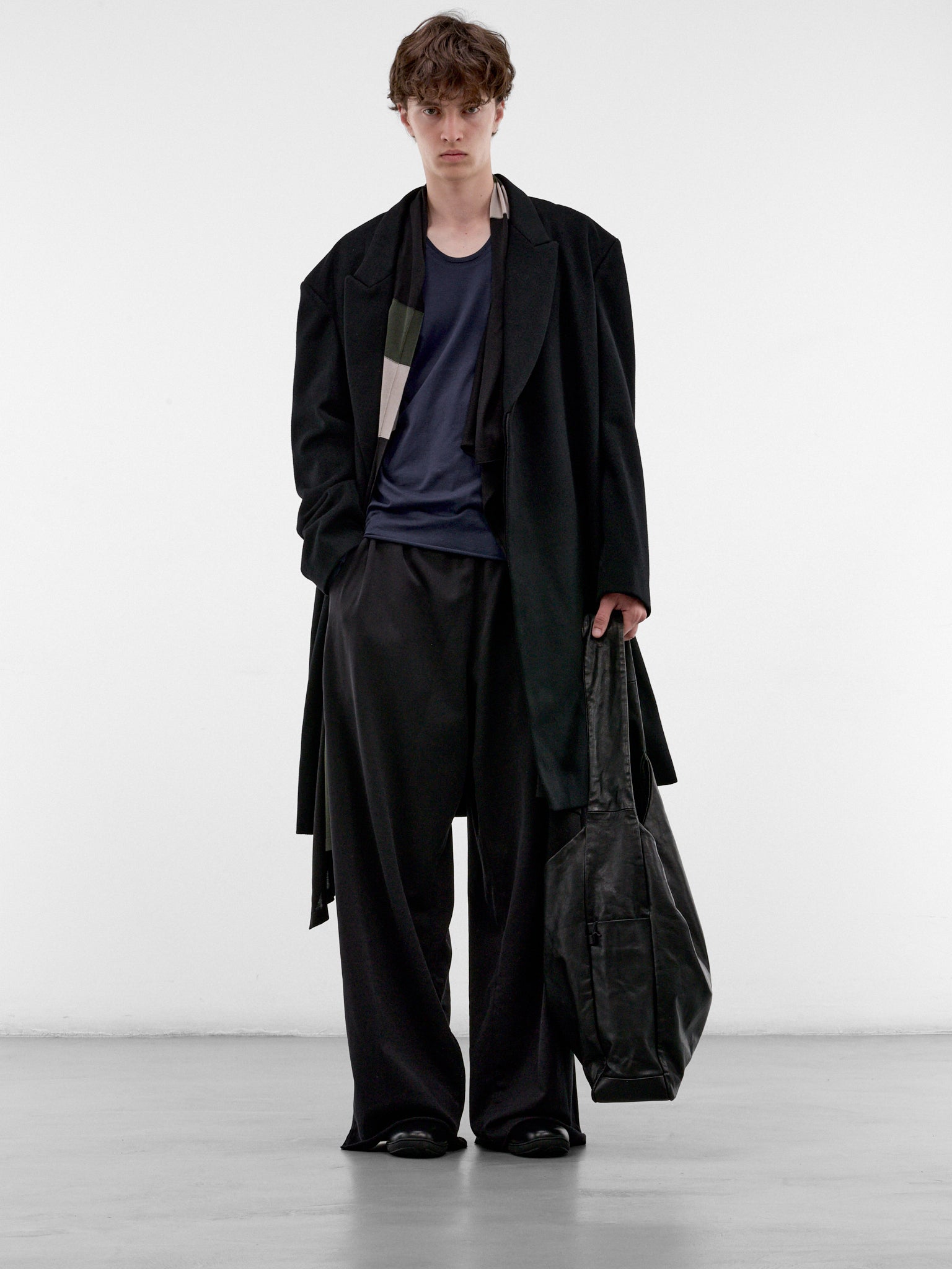 Charcoal Wide Leg Trousers (KKAW26T15-29-CHARCOAL)