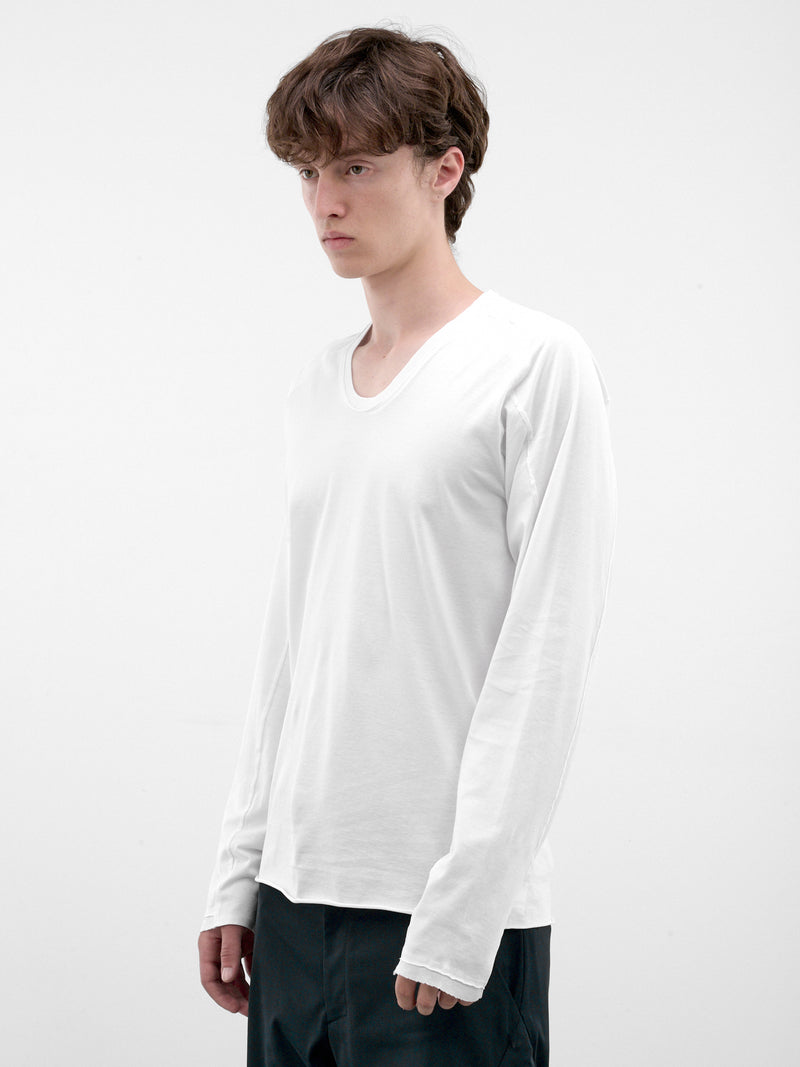 White Long Sleeve Tee (KKAW26TP04-82-WHITE)