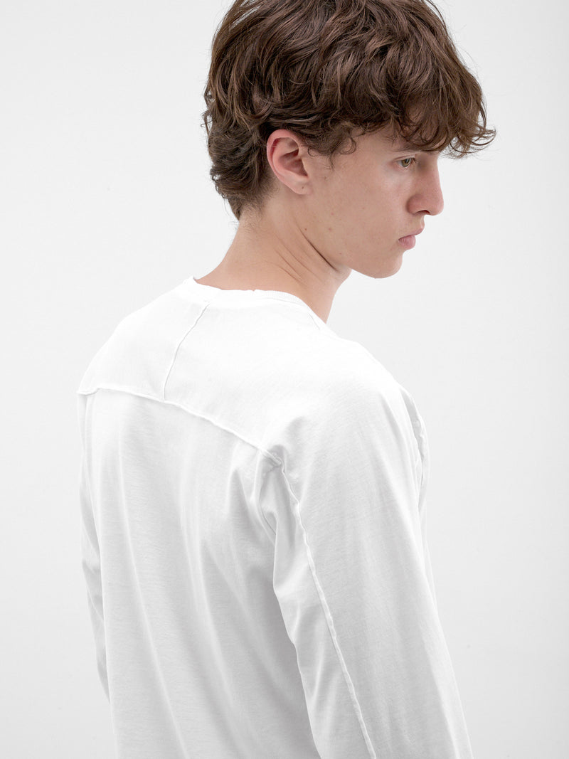 White Long Sleeve Tee (KKAW26TP04-82-WHITE)
