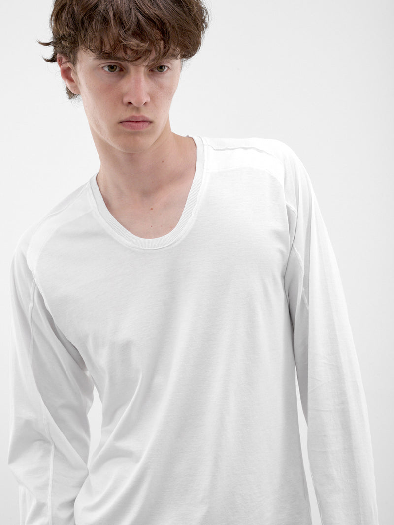 White Long Sleeve Tee (KKAW26TP04-82-WHITE)