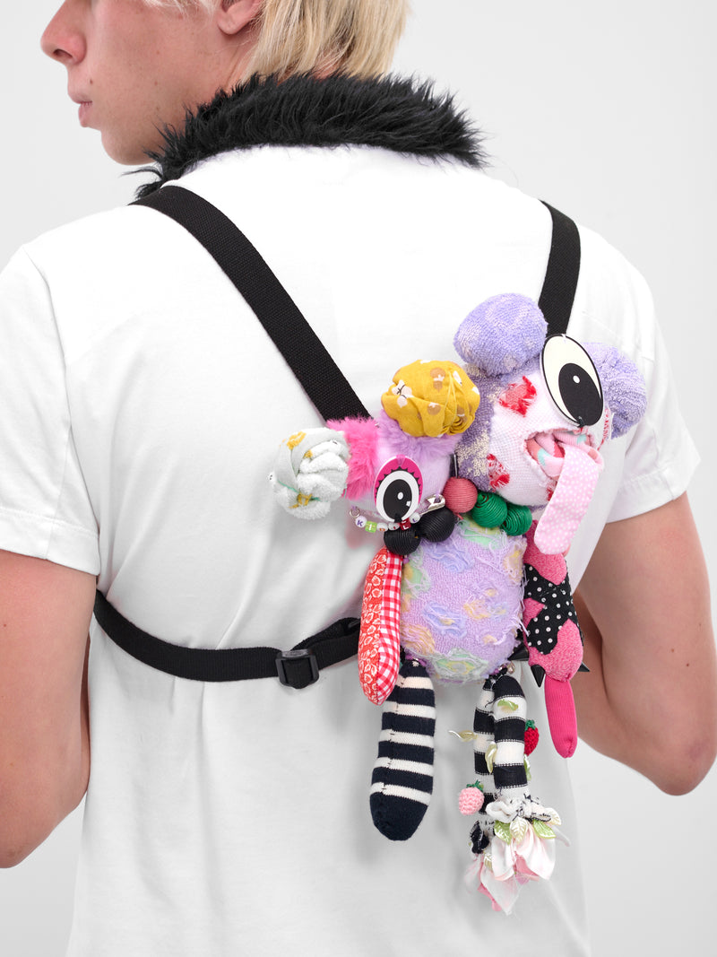 Multi-Color Plush Animal Backpack (KL1030-MULTI)