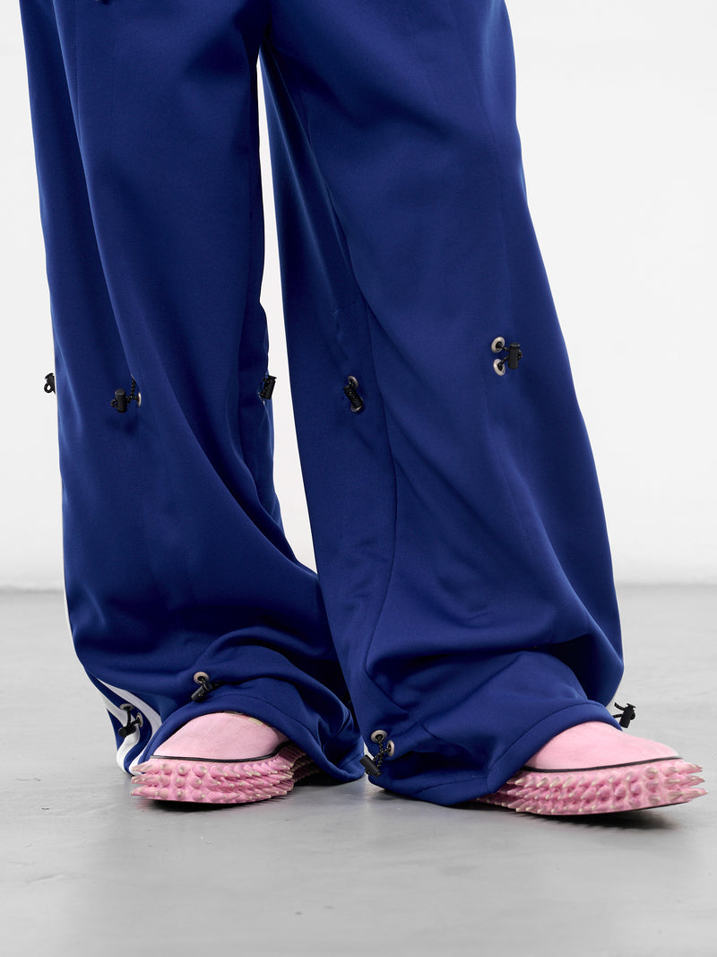 Navy Bungee Striped Track Pants (KL1065-NAVY-BLUE)