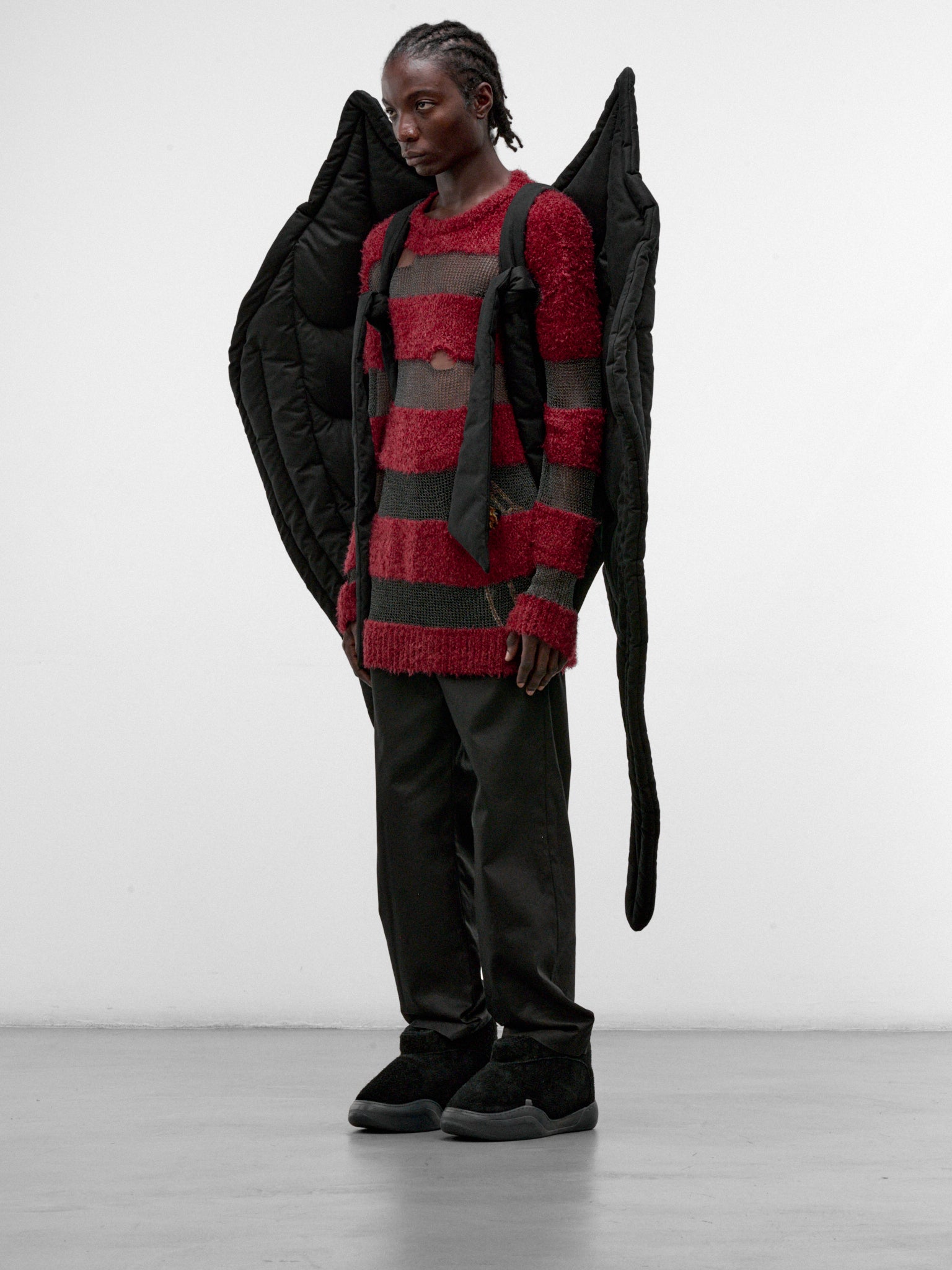 Black Devil Wing Vest (KL1145-BLACK-DEVIL)