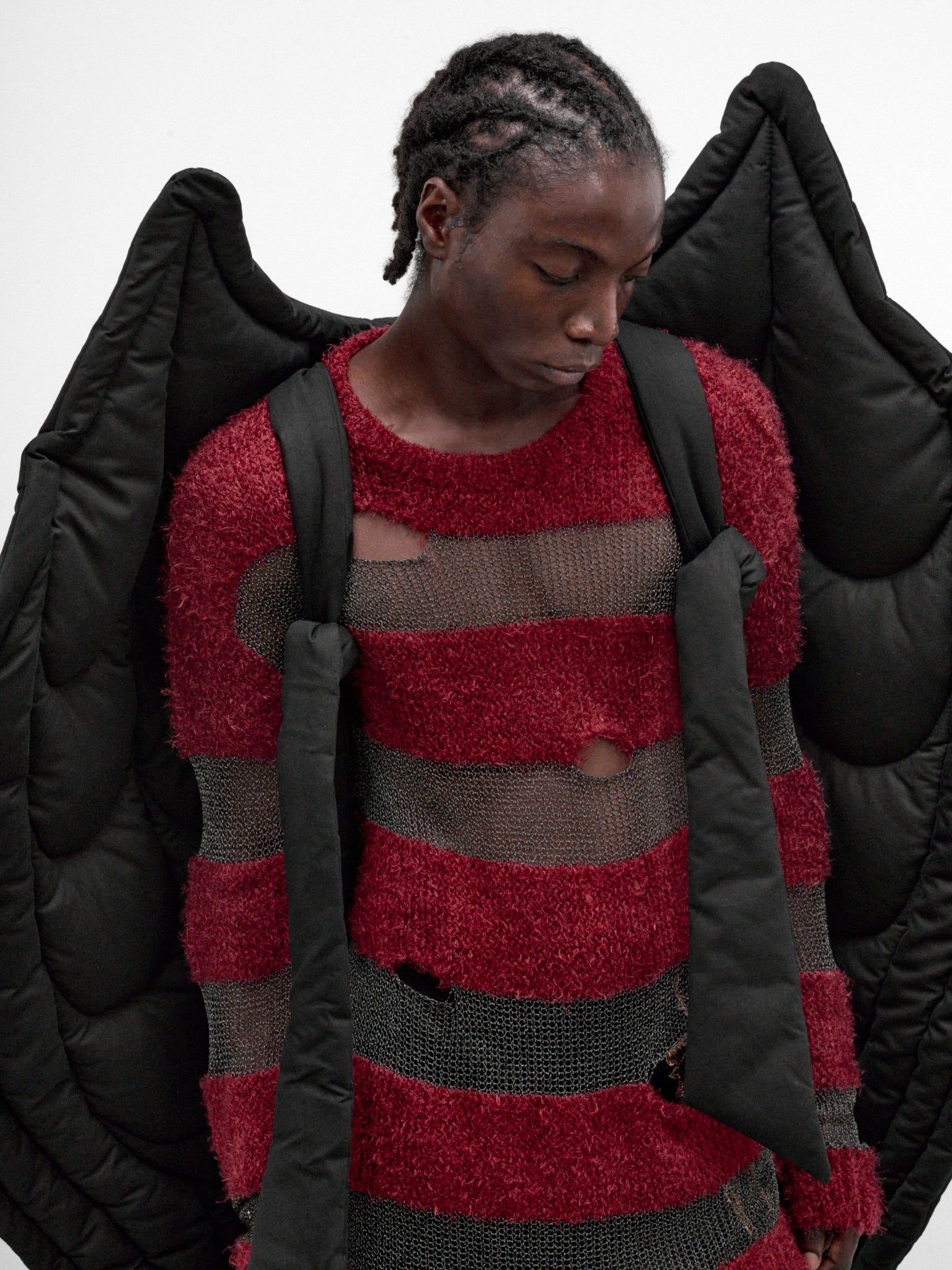 Black Devil Wing Vest (KL1145-BLACK-DEVIL)