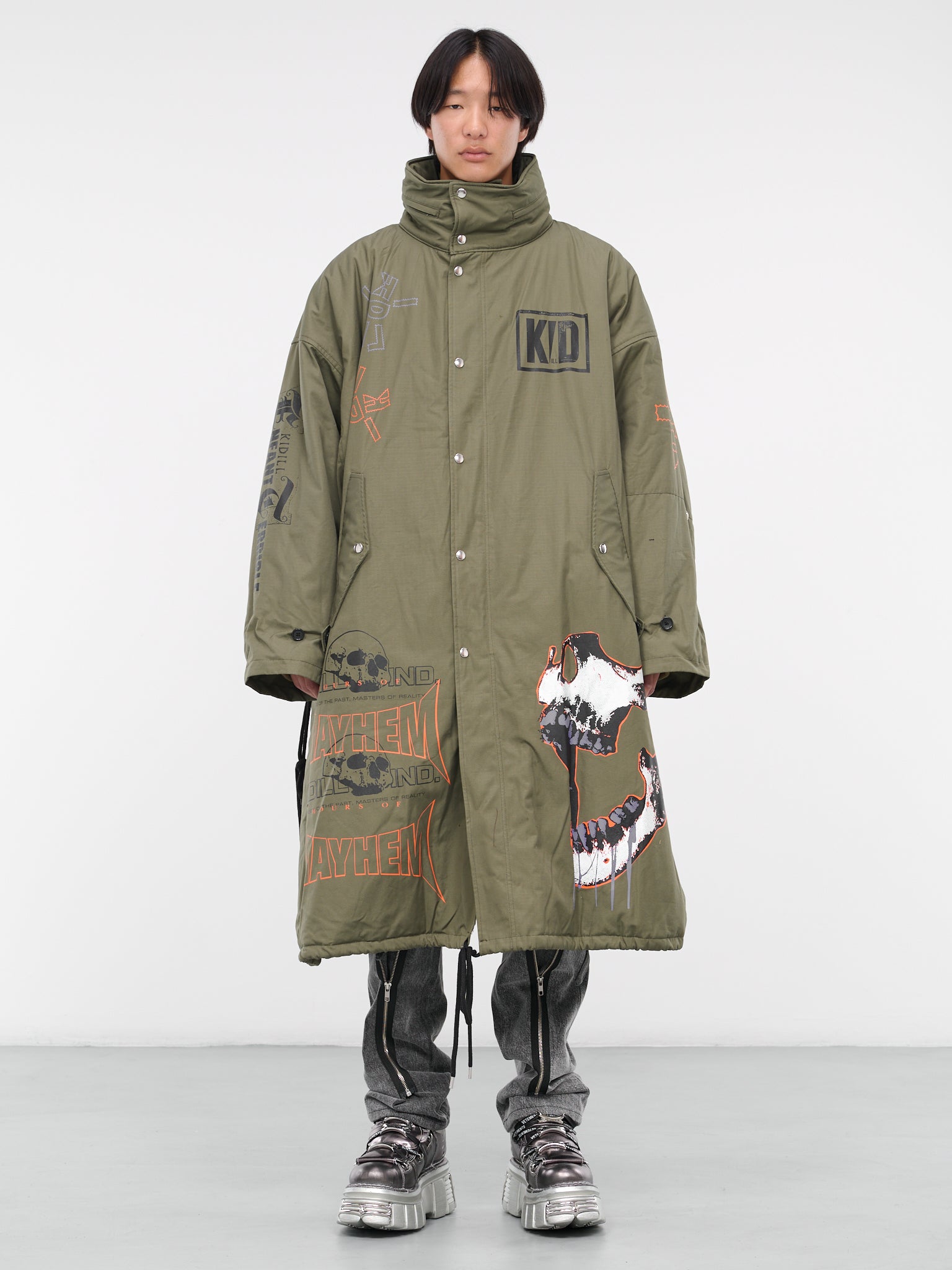 Mods Coat (KL733-KHAKI-GREEN)