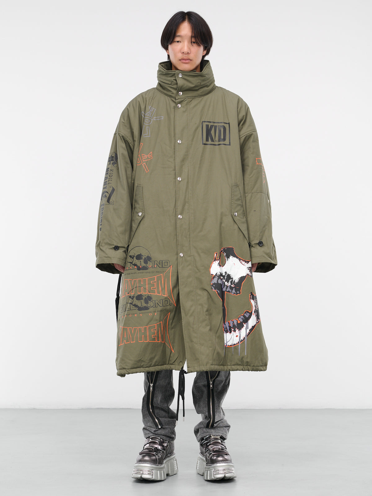 Mods Coat (KL733-KHAKI-GREEN)