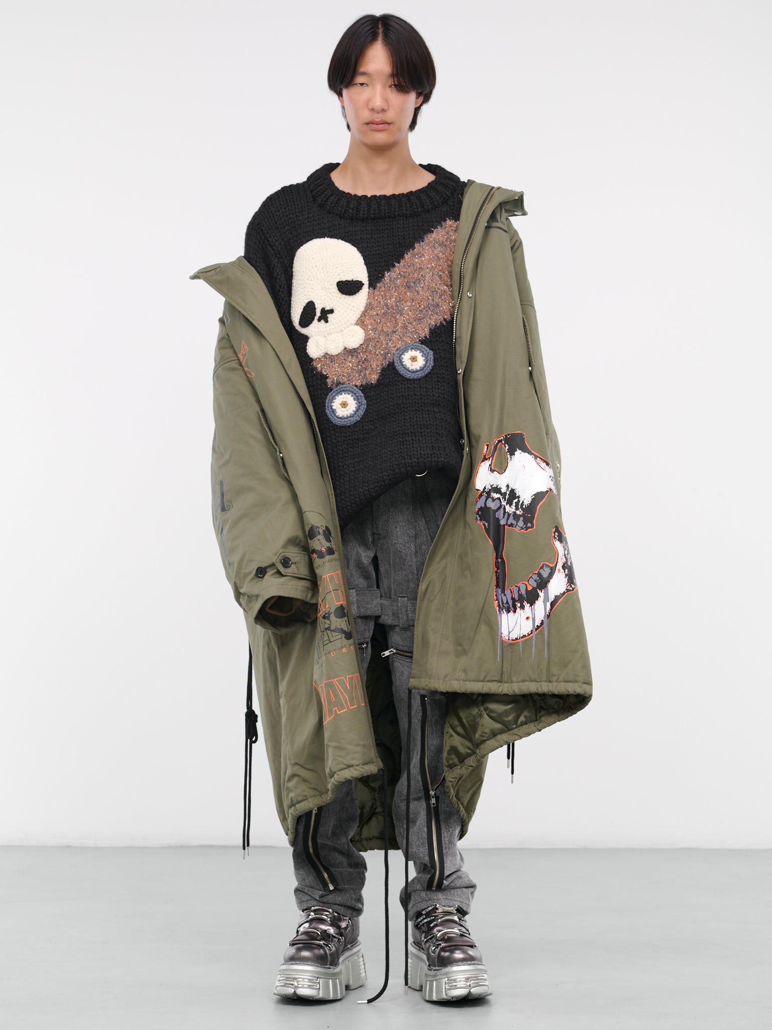 Mods Coat (KL733-KHAKI-GREEN)