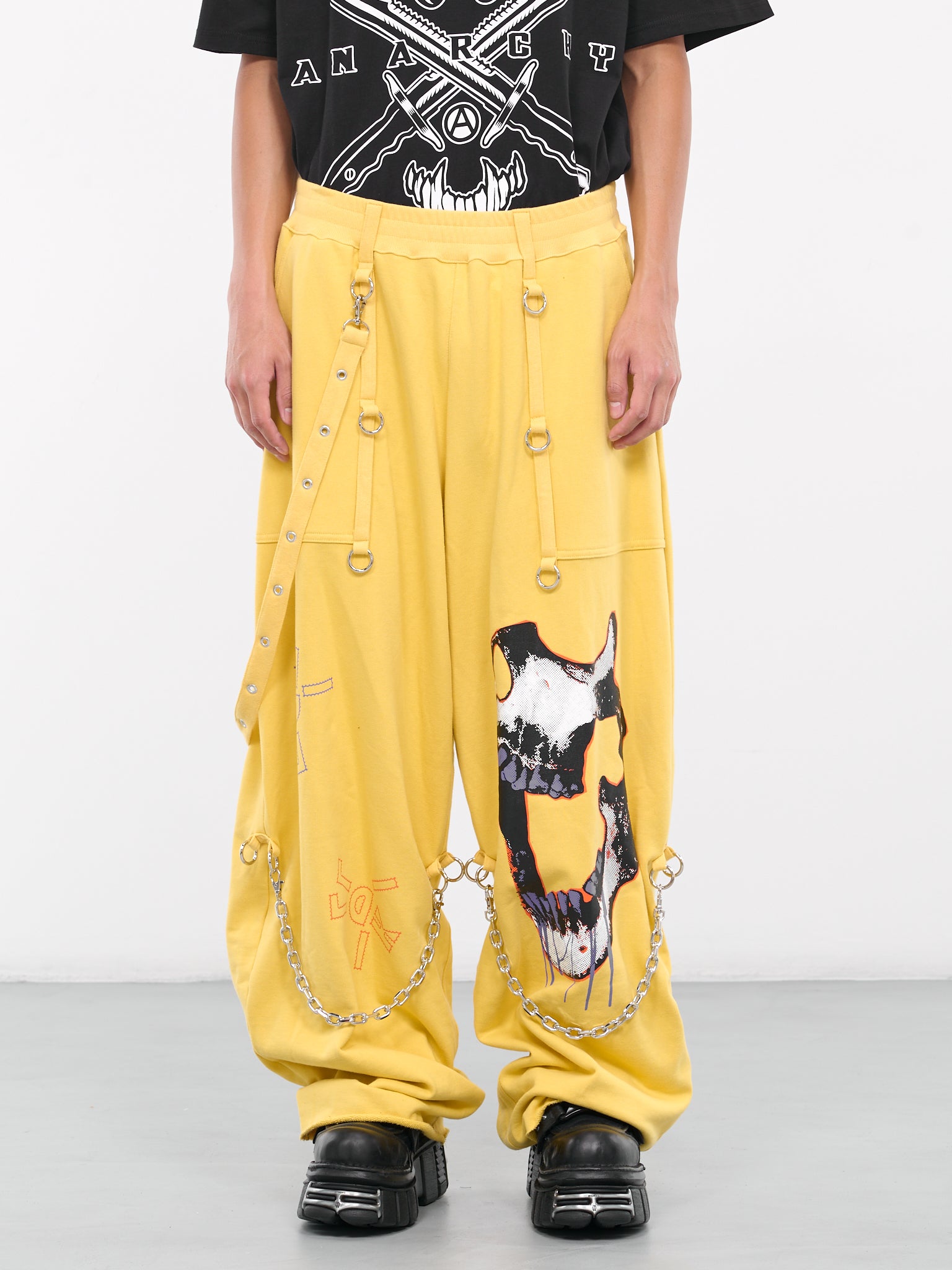 Chain Sweatpants (KL770-YELLOW)