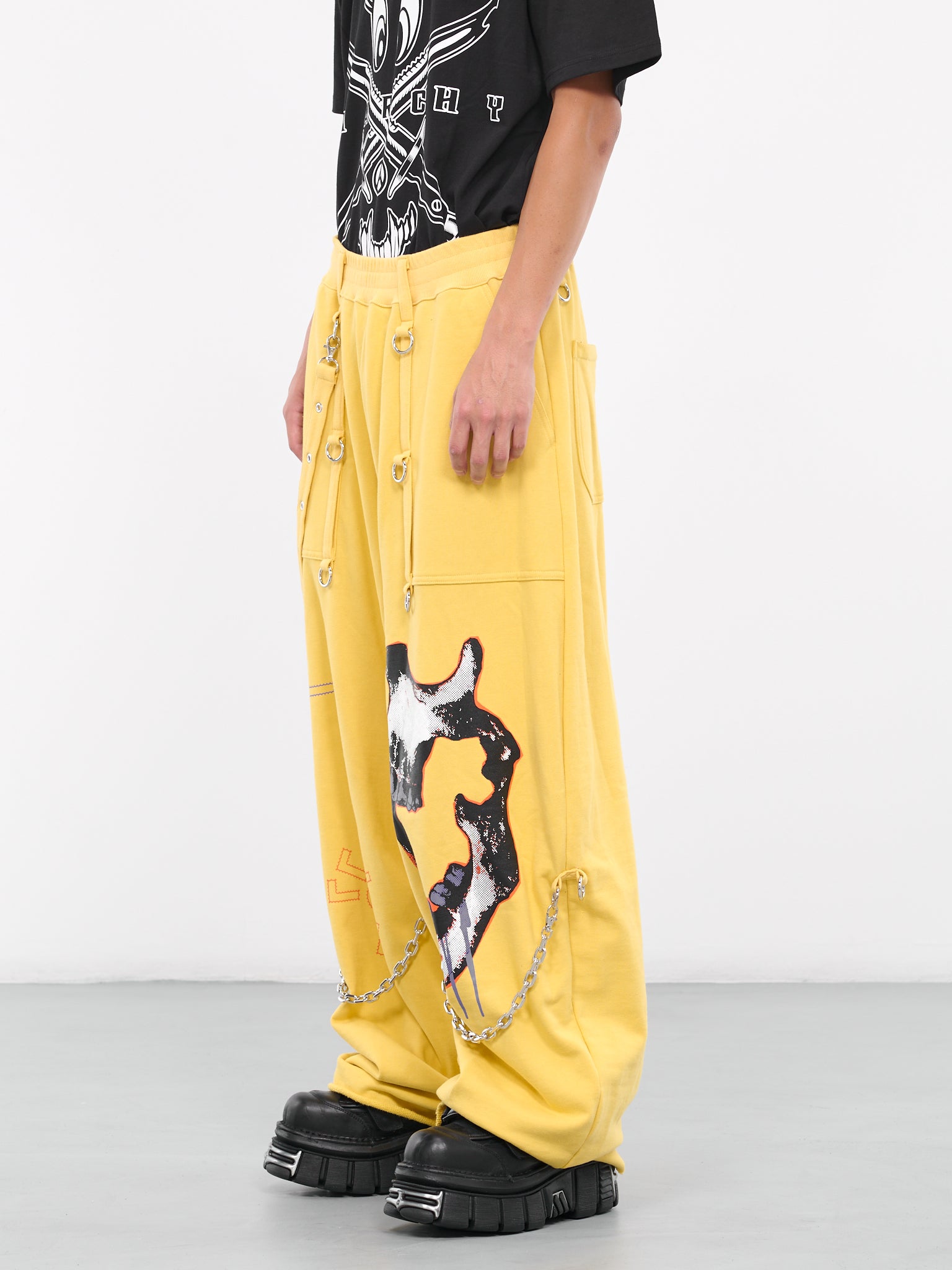 Chain Sweatpants (KL770-YELLOW)