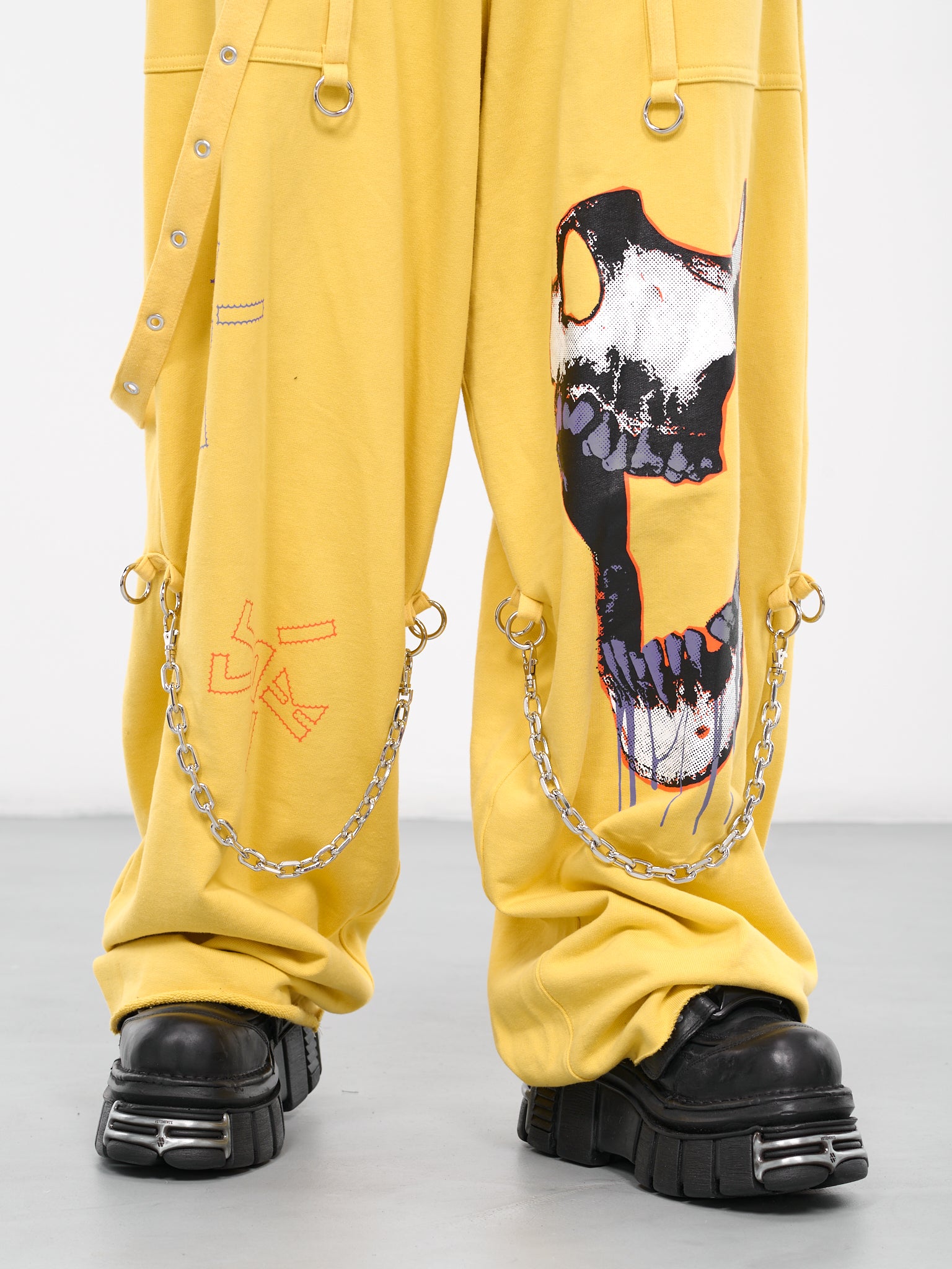 Chain Sweatpants (KL770-YELLOW)