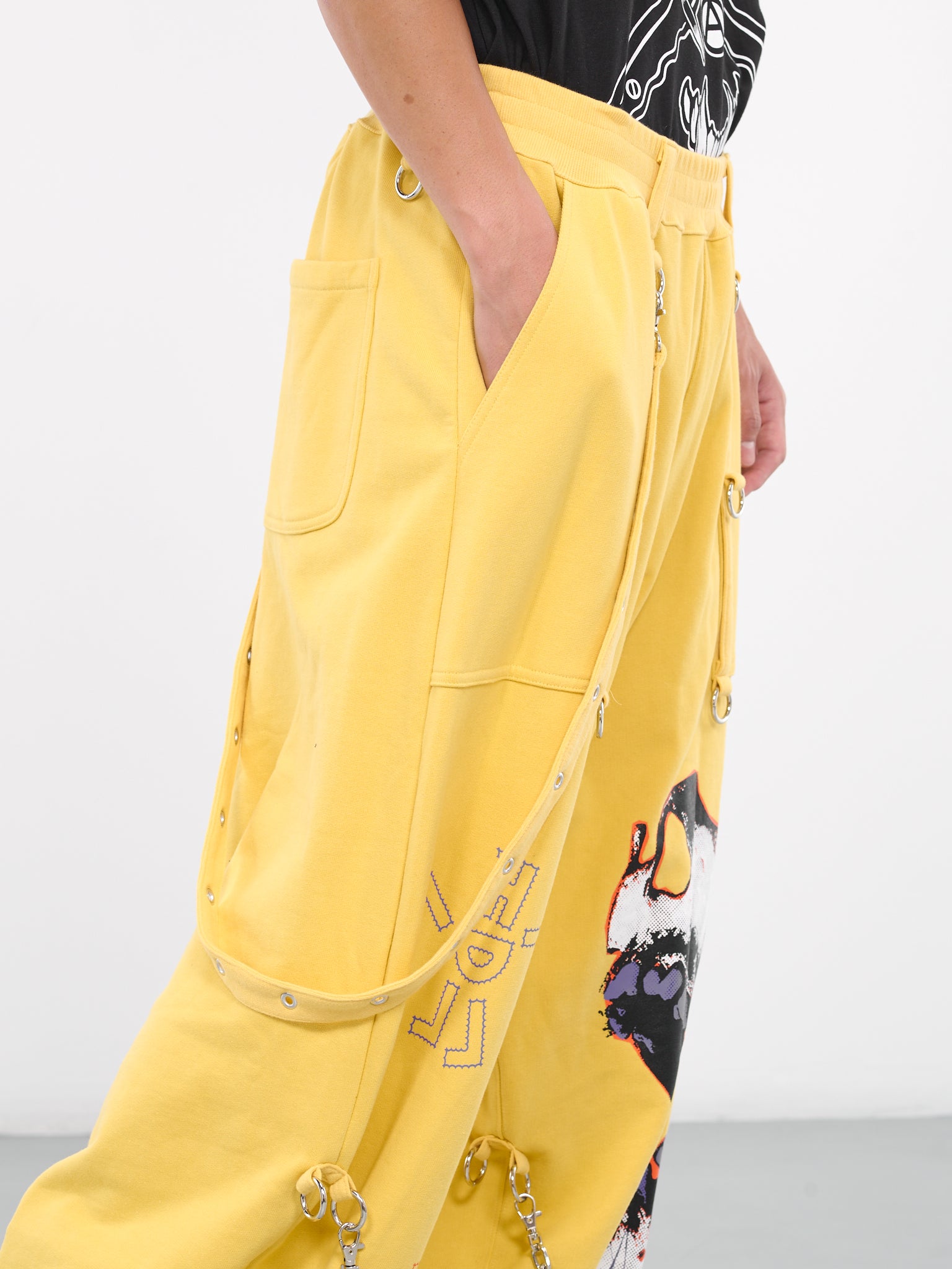 Chain Sweatpants (KL770-YELLOW)