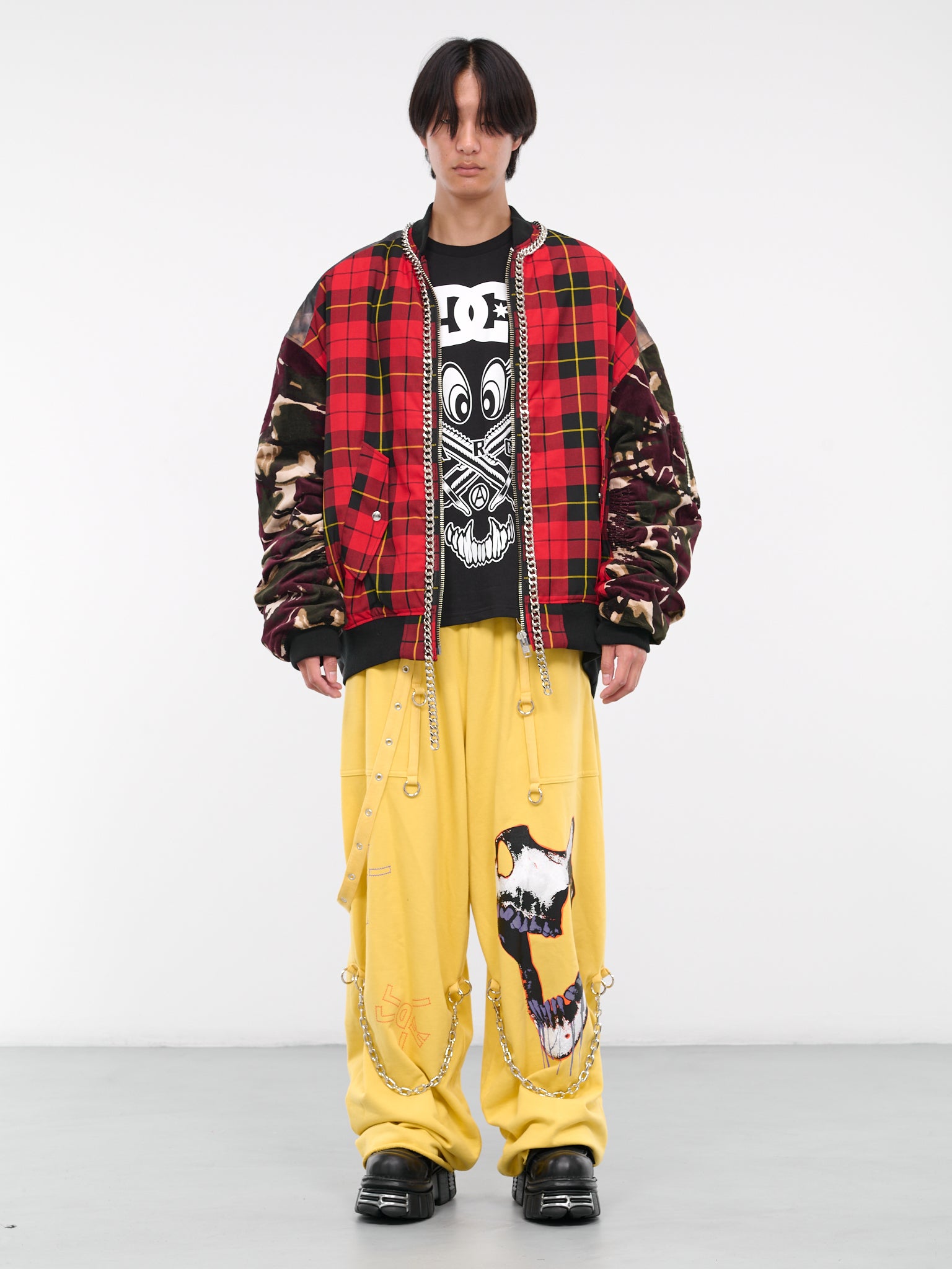 Chain Sweatpants (KL770-YELLOW)