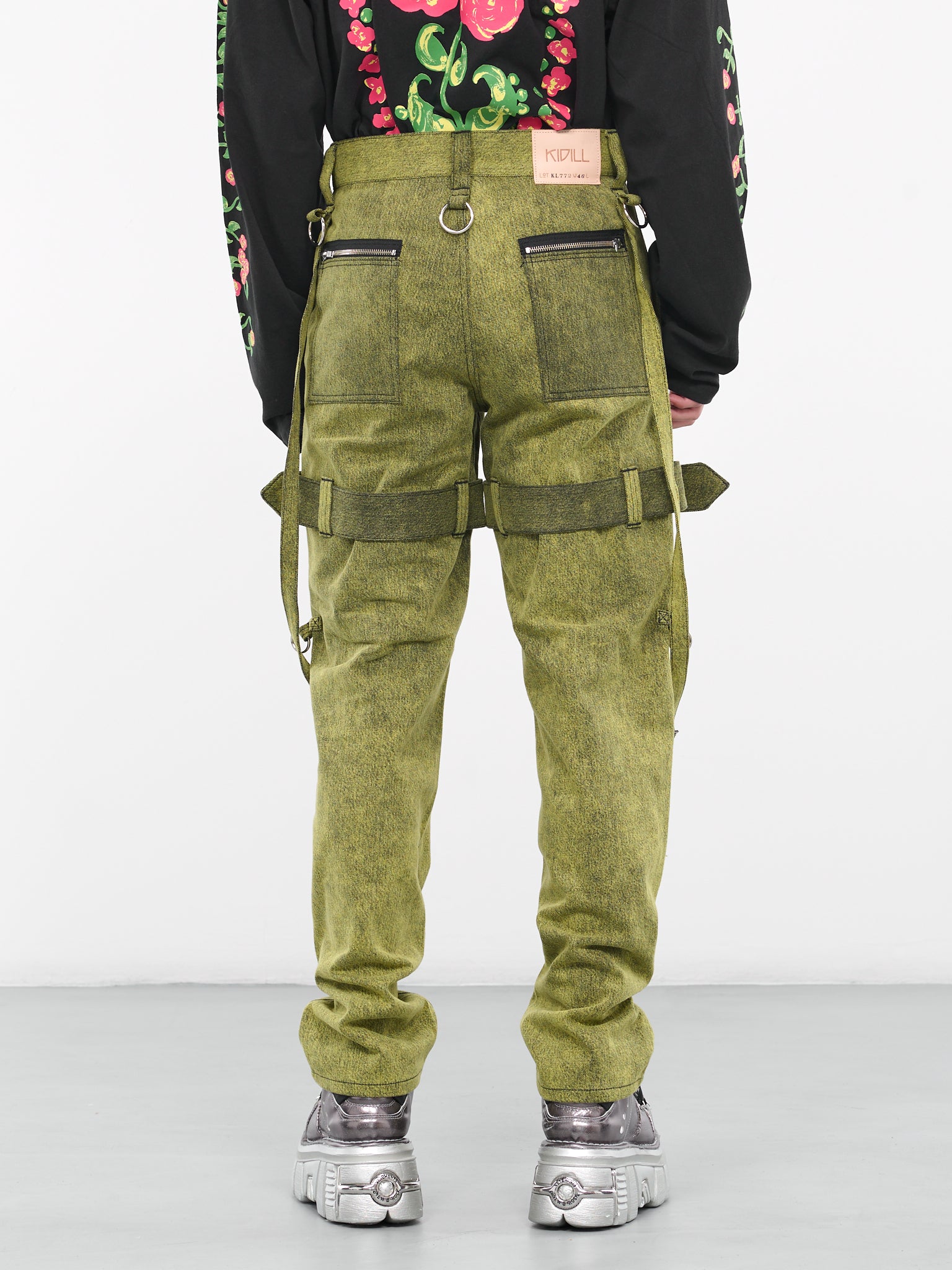 Chemical Denim Pants (KL772-YELLOW-CHEMICAL)