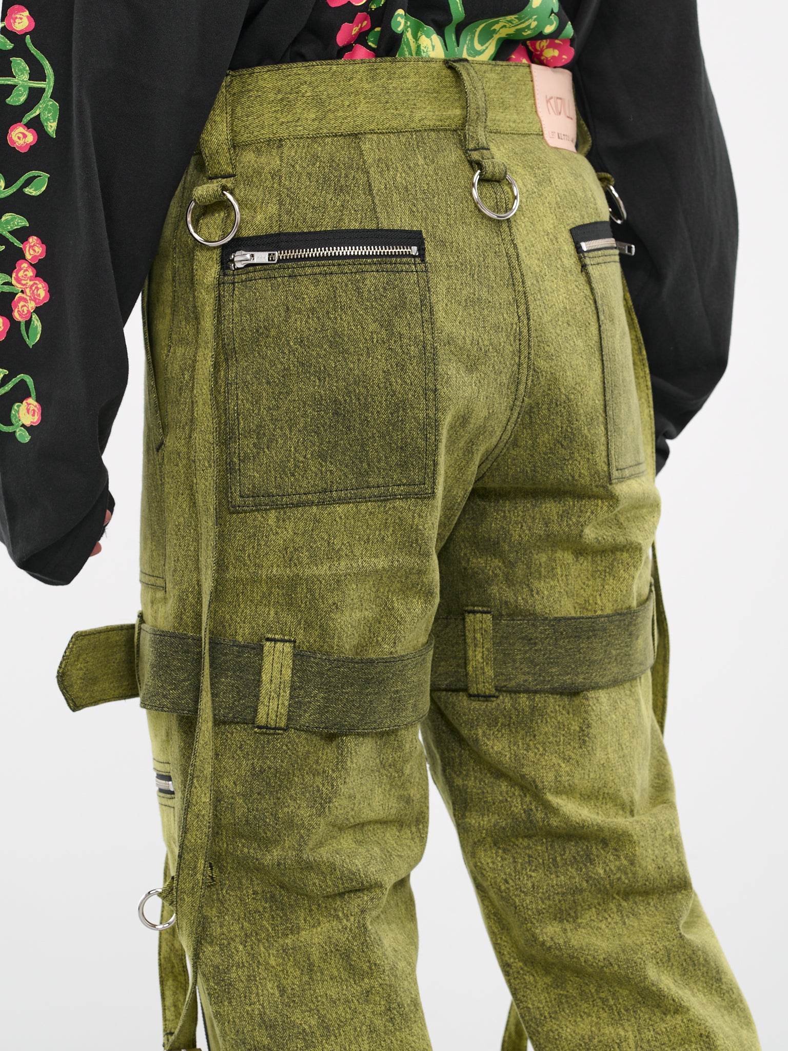 Chemical Denim Pants (KL772-YELLOW-CHEMICAL)