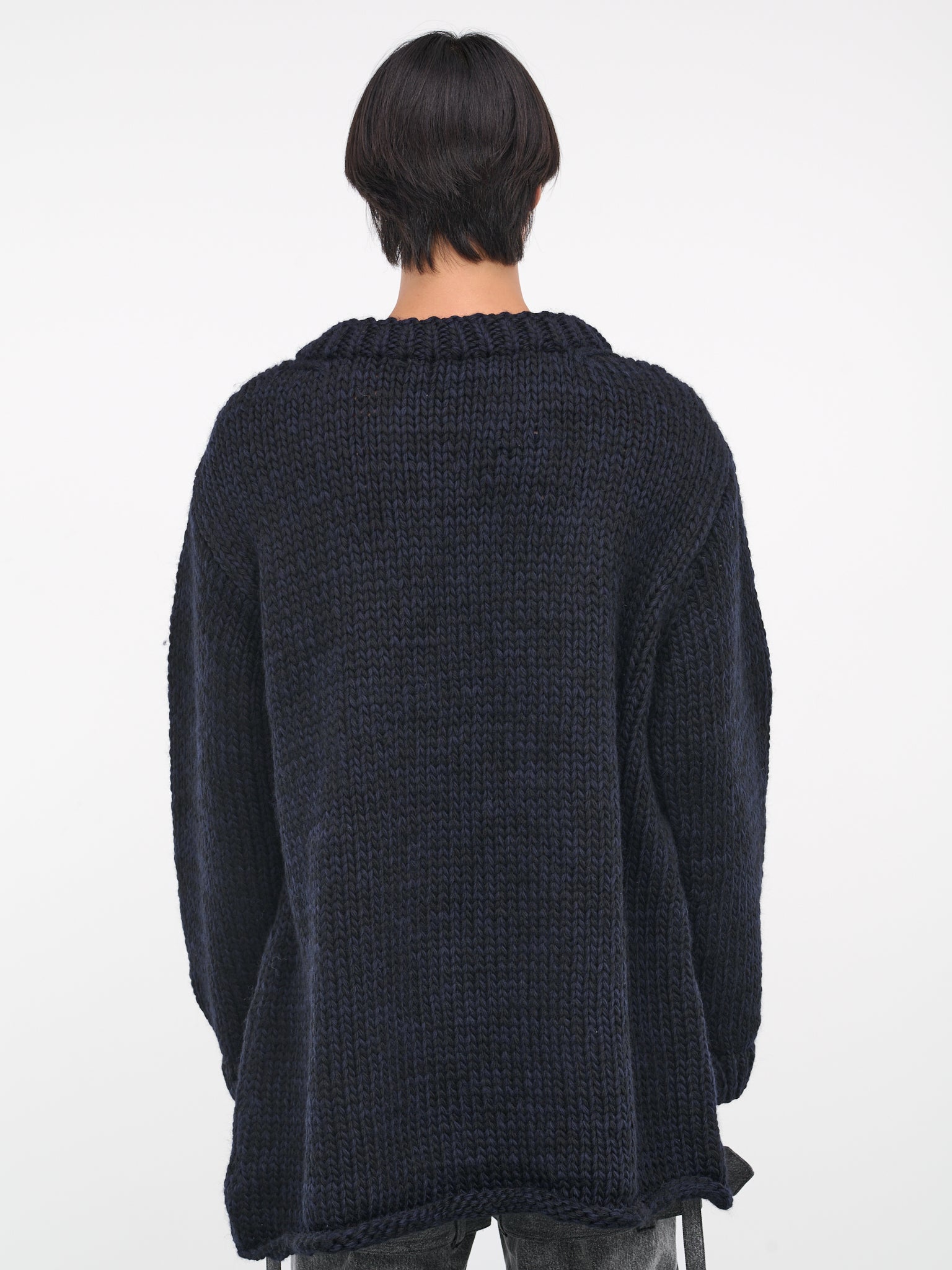 Skull Skate Sweater (KL780-BLACK-NAVY)