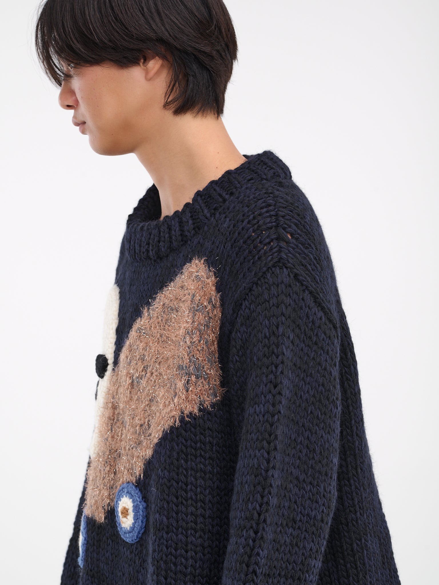 Skull Skate Sweater (KL780-BLACK-NAVY)