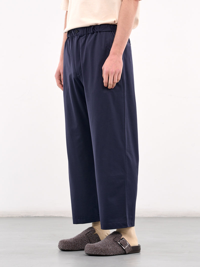 Check Jersey Wide Slacks | KANEMASA PHIL. OFFICIAL ONLINE STORE