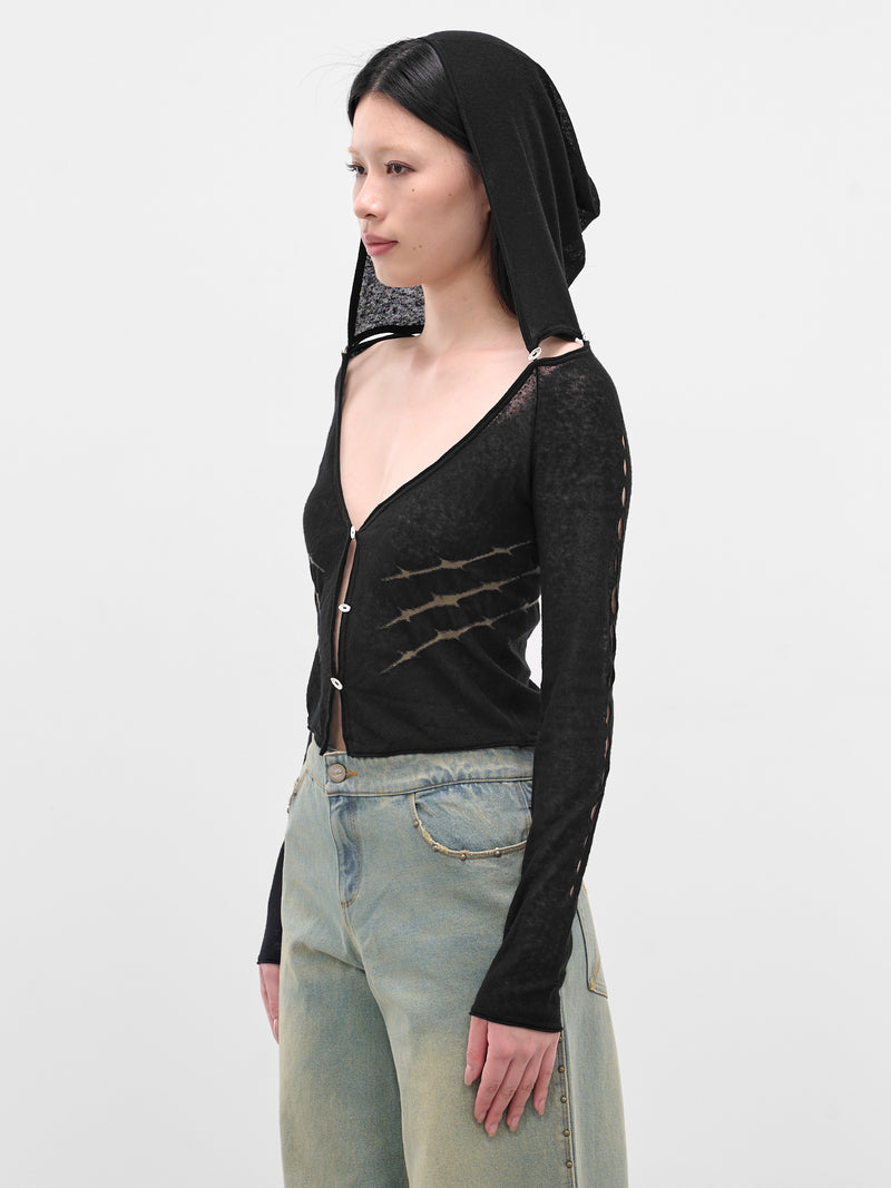 RUI Hooded Cardigan | H.Lorenzo - side