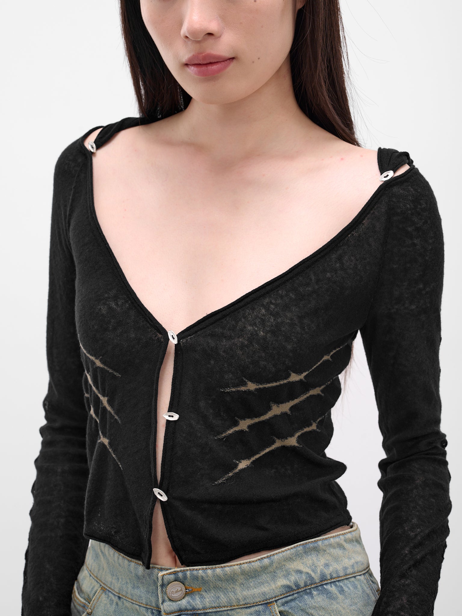 RUI Hooded Cardigan | H.Lorenzo - detail 2