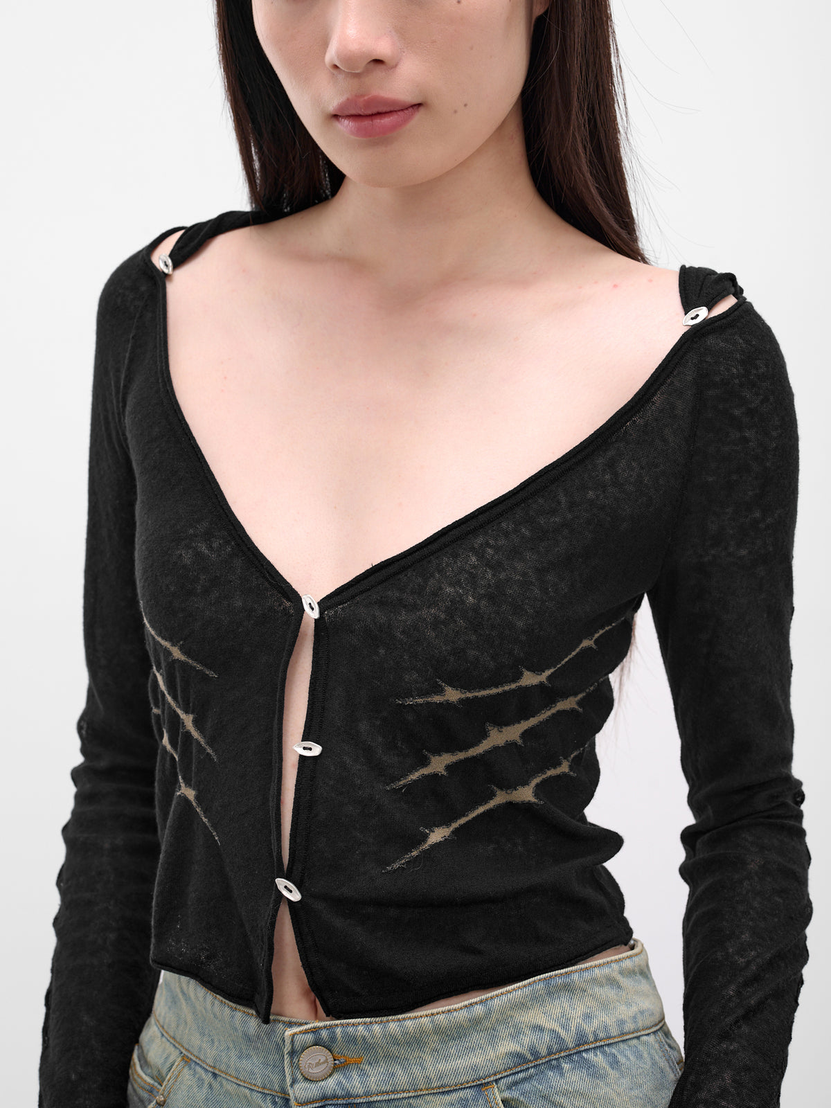 RUI Hooded Cardigan | H.Lorenzo - detail 2