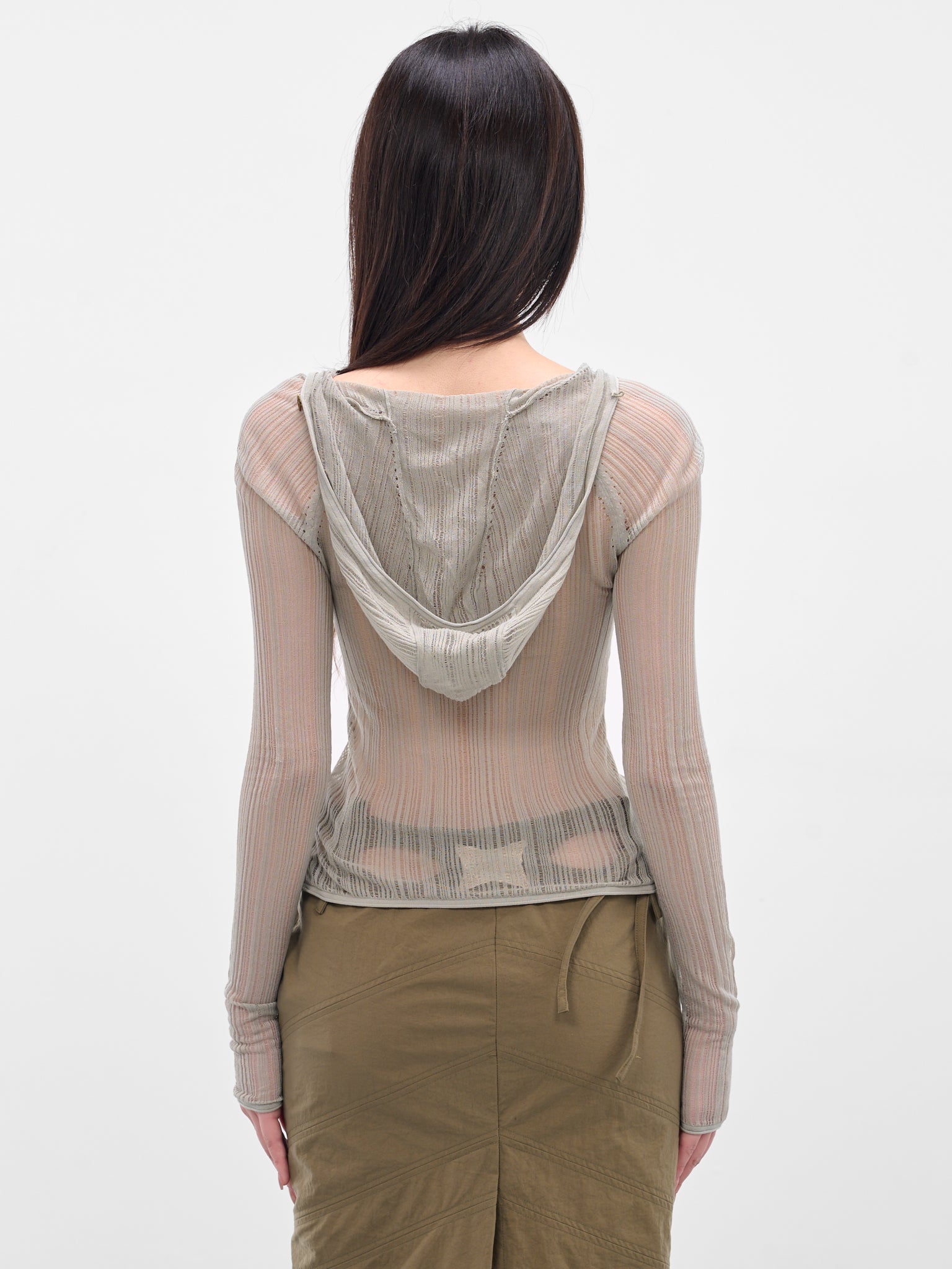 RUI Hood Cardigan | H.Lorenzo - back