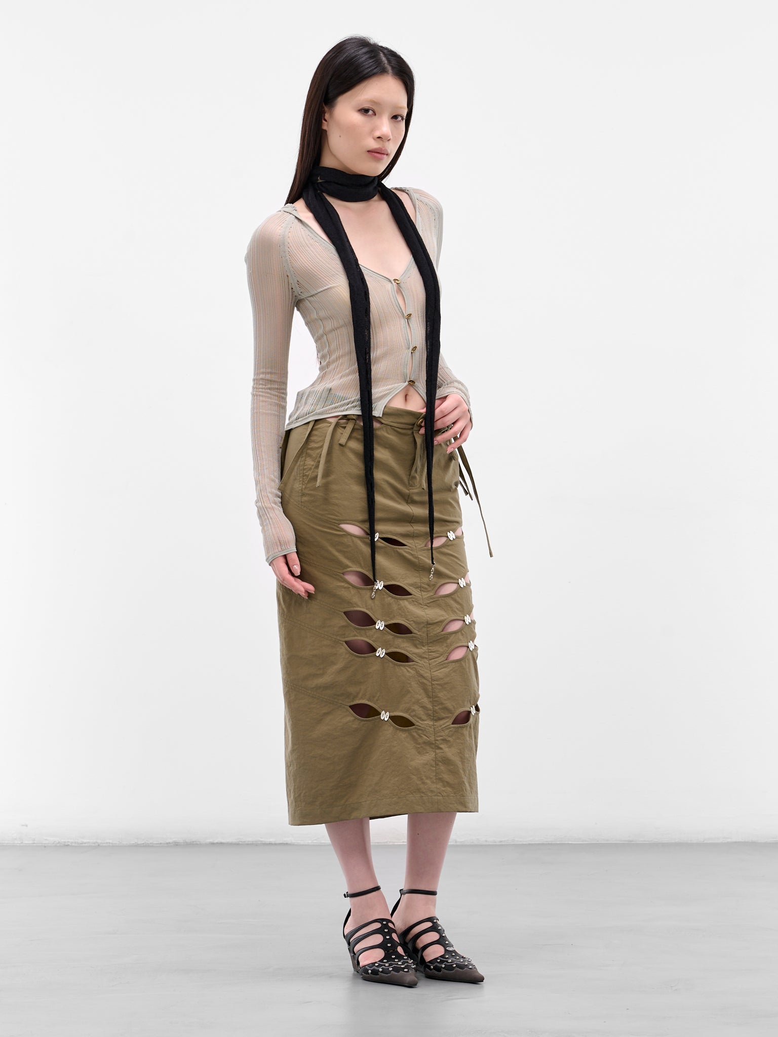 RUI Hood Cardigan | H.Lorenzo - styled
