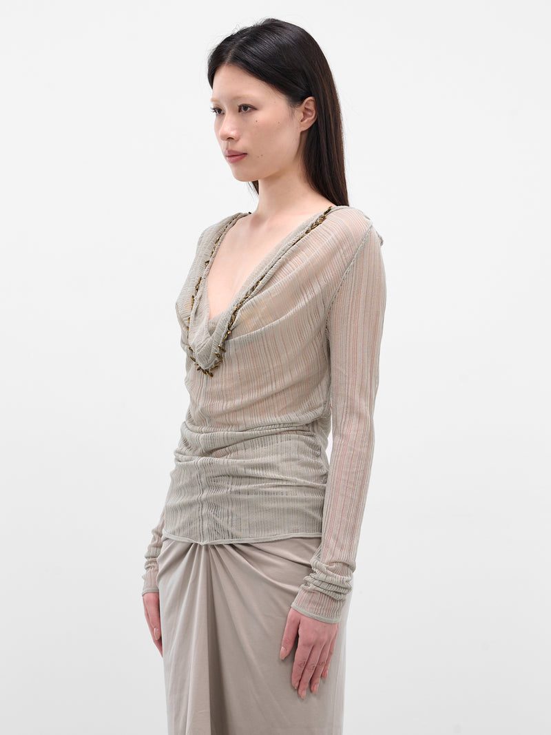 RUI Cowl Neck Top | H.Lorenzo - side