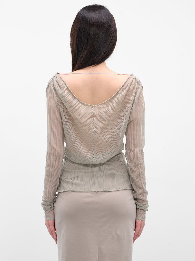 RUI Cowl Neck Top | H.Lorenzo - back