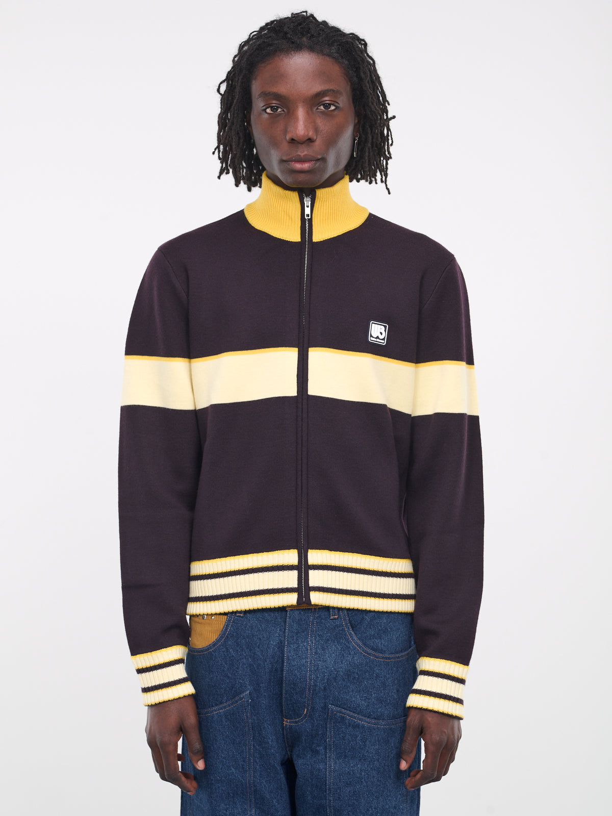 Haven Track Top (KN09-KN06-819-AUBERGINE-YELLLO)