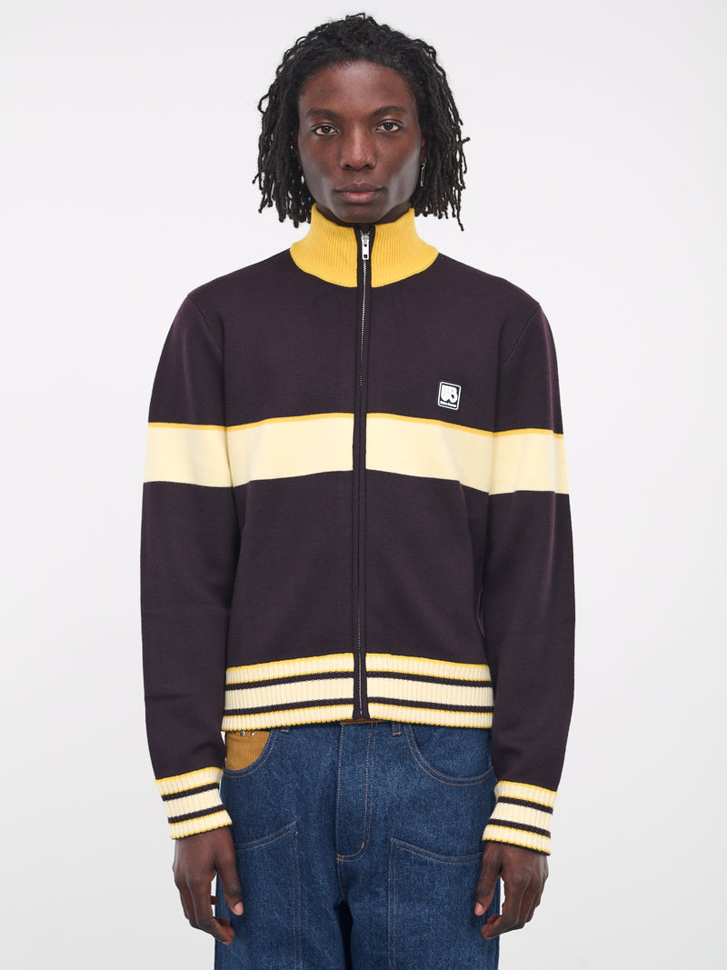 Haven Track Top (KN09-KN06-819-AUBERGINE-YELLLO)