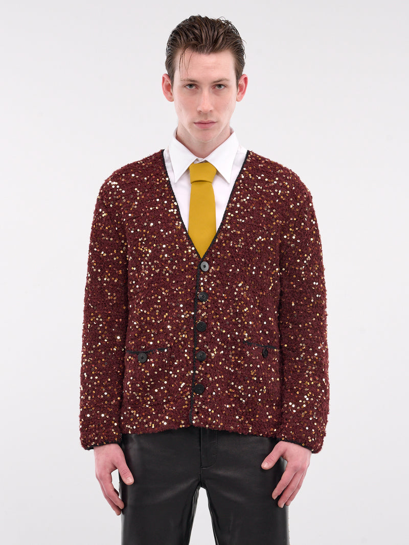 H by bordeaux cardigan online