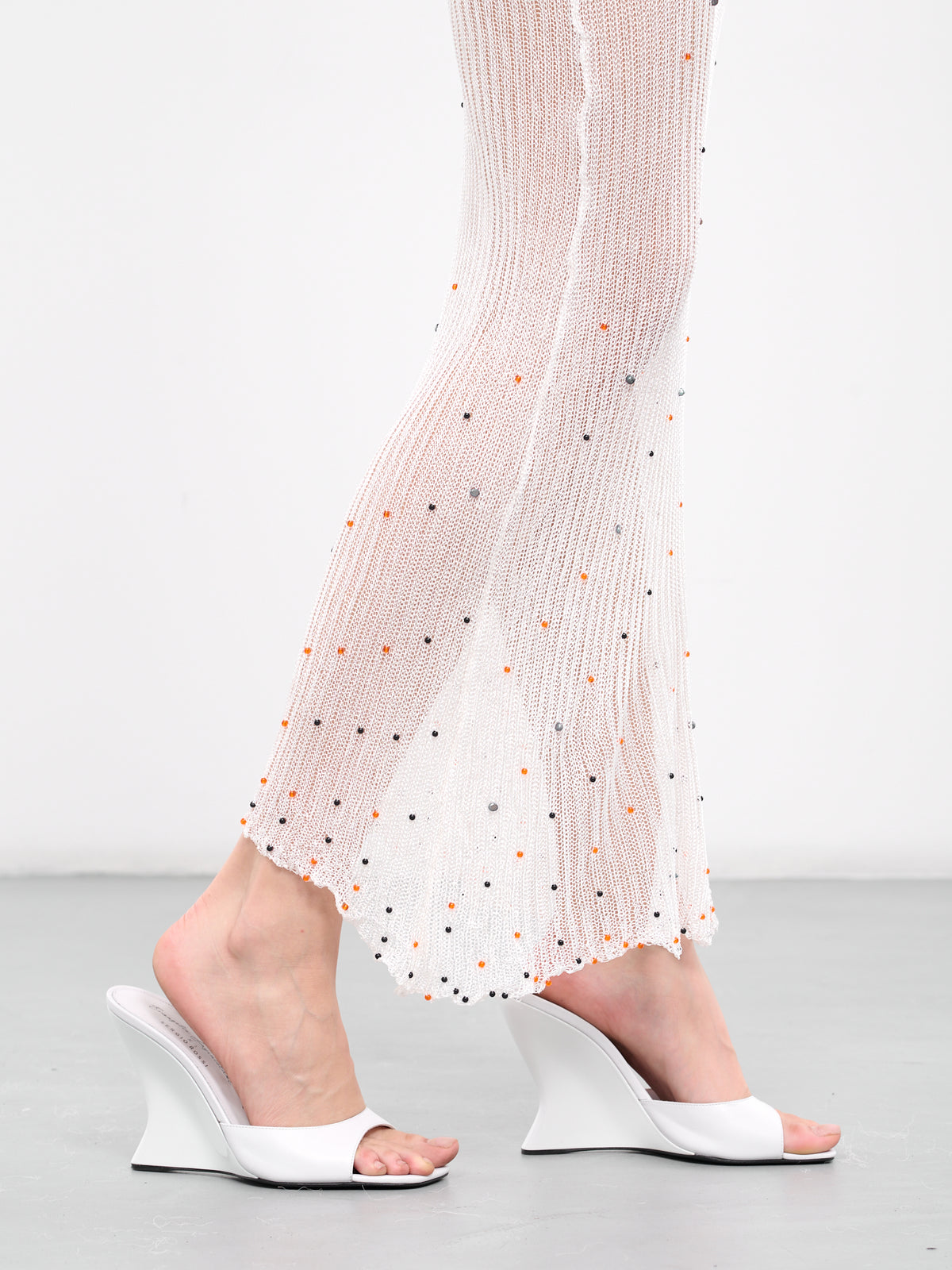 La Mariee Knit Maxi Dress (KNI4-LA-MARIEE-WHITE)