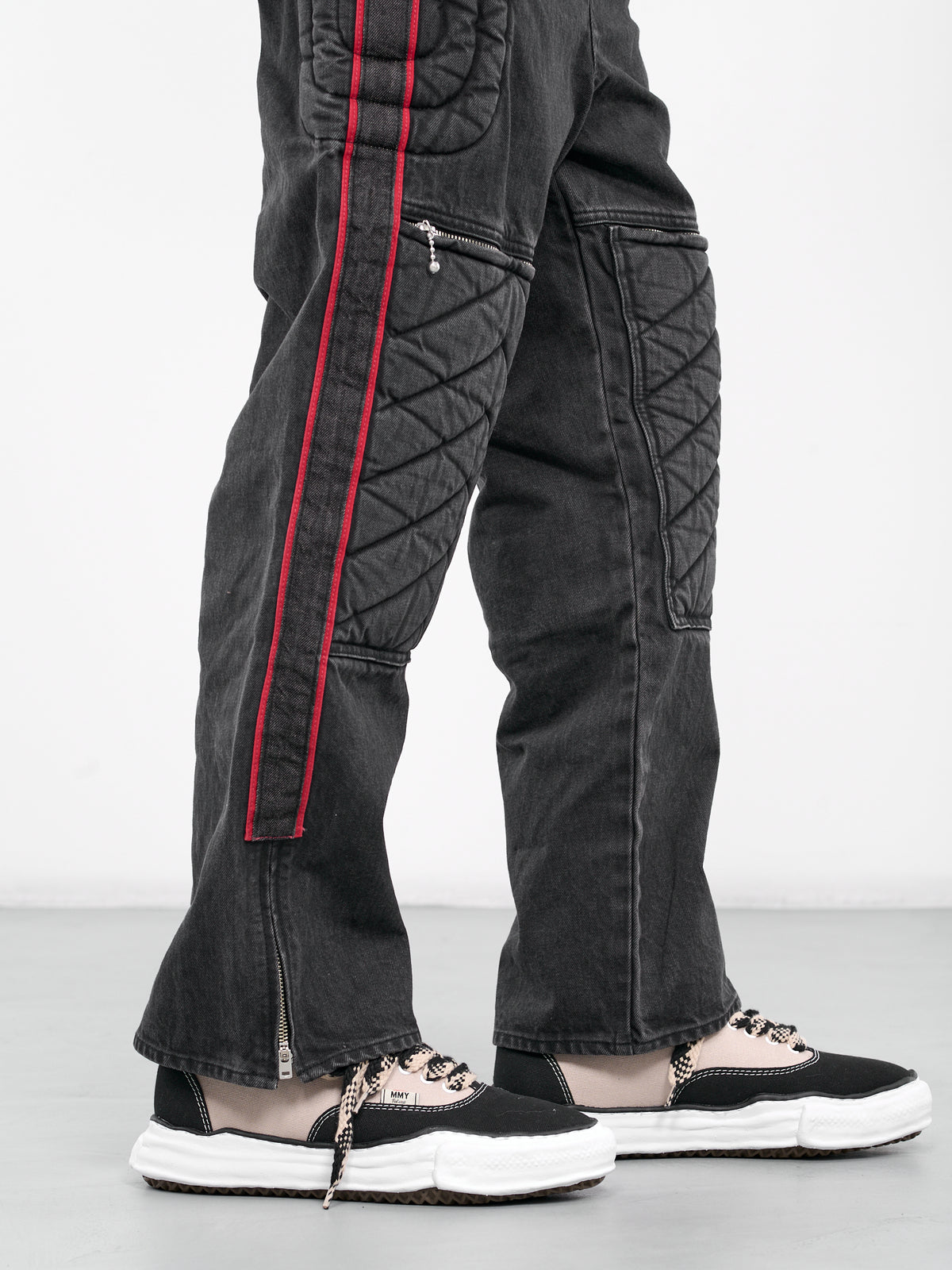 "Todoterreno" Denim Motocross Jeans (KR2402LP02-BLACK)