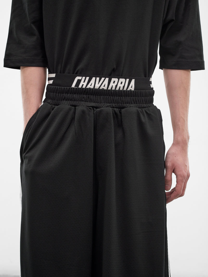 Willy Chavarria x Adidas Long Shorts (KR8682-BLACK)