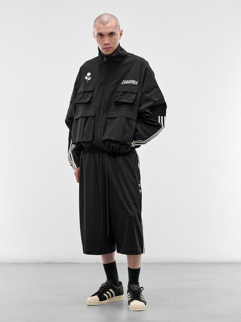 Willy Chavarria x Adidas Long Shorts (KR8682-BLACK)