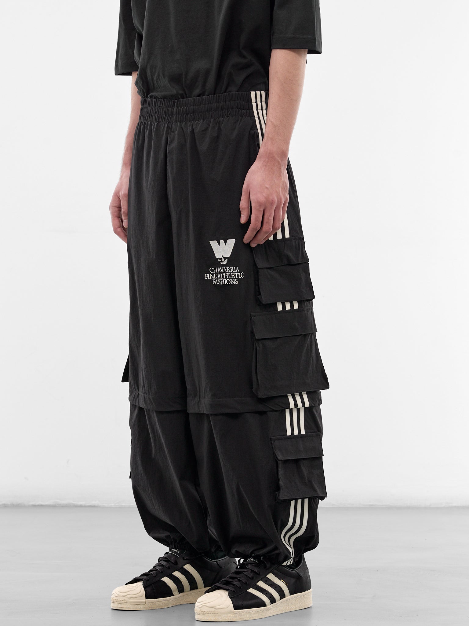 Willy Chavarria x Adidas Cargo Joggers (KS6439-BLACK)