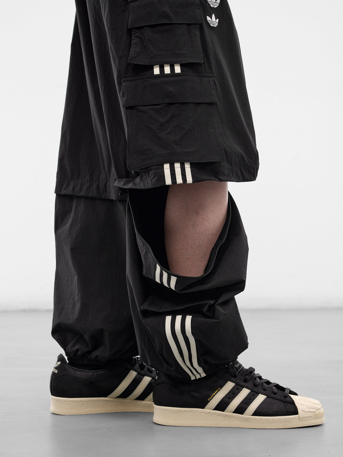 Willy Chavarria x Adidas Cargo Joggers (KS6439-BLACK)