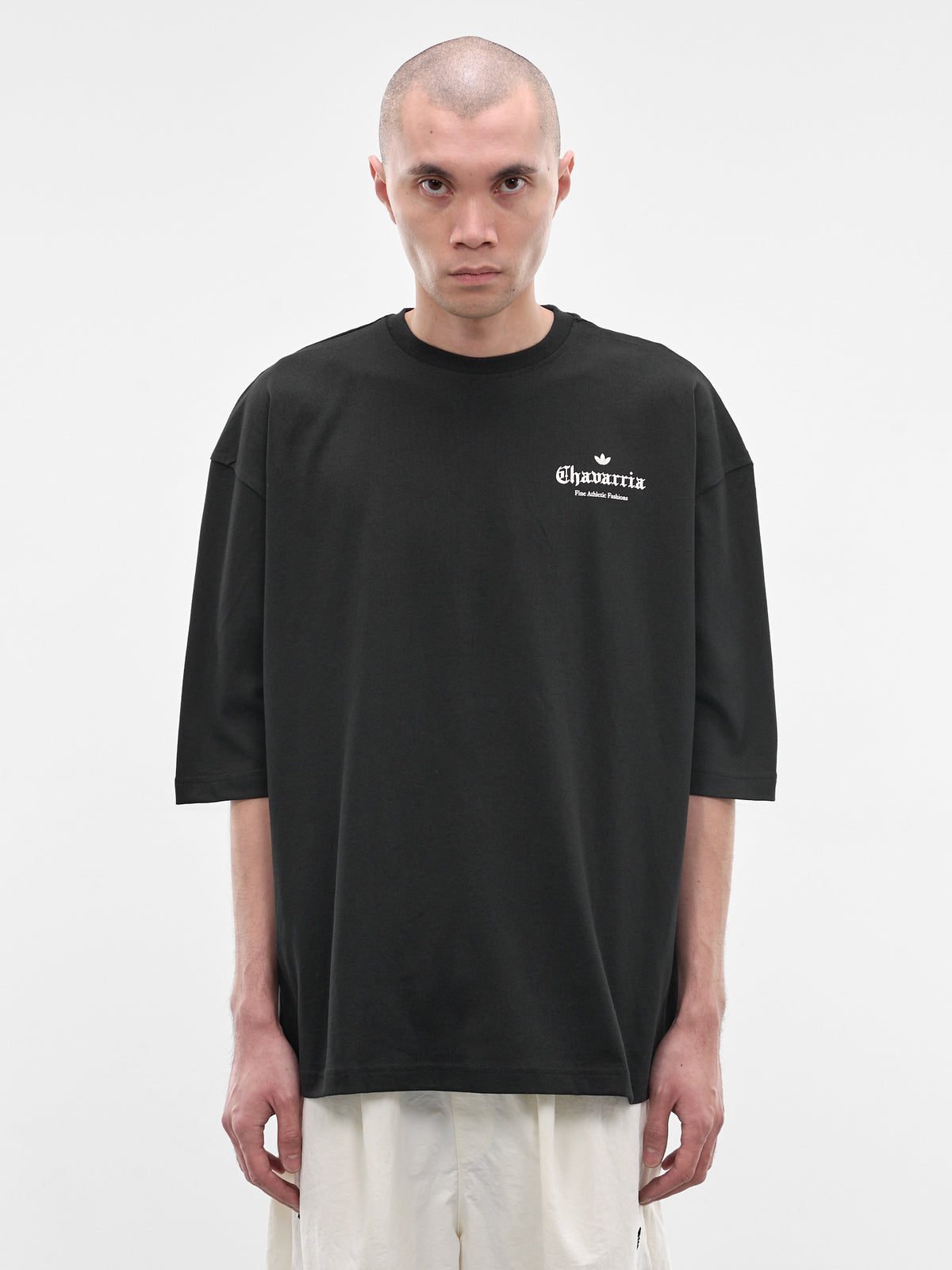 Willy Chavarria x Adidas Logo Tee (KS6445-BLACK)