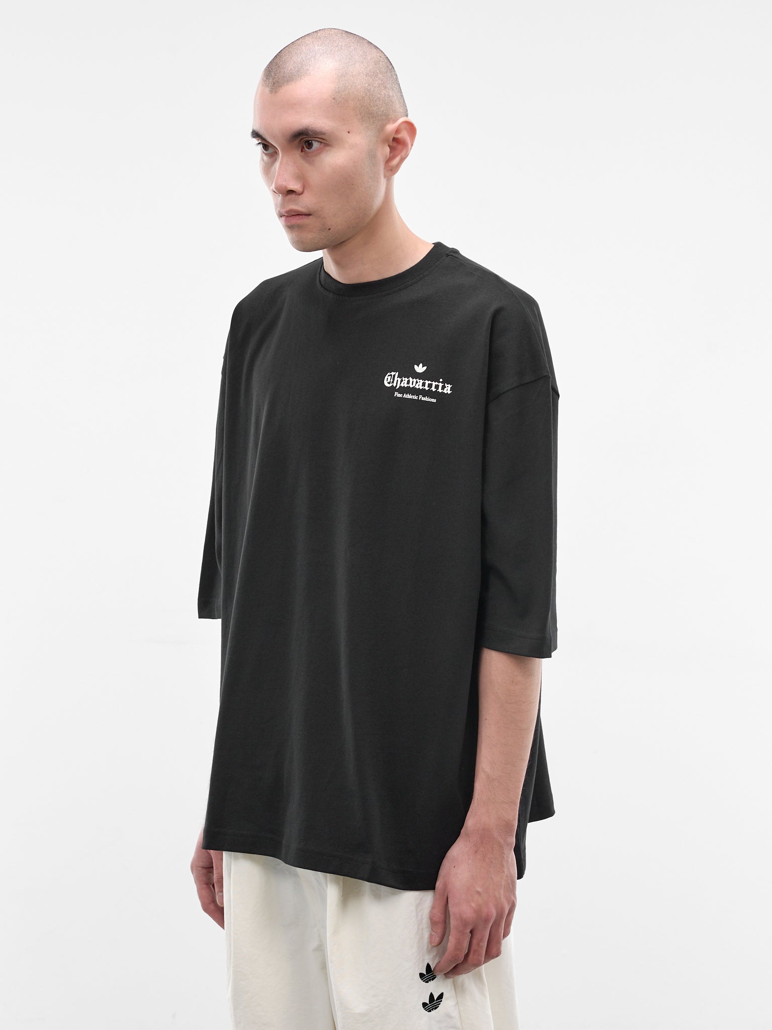 Willy Chavarria x Adidas Logo Tee (KS6445-BLACK)