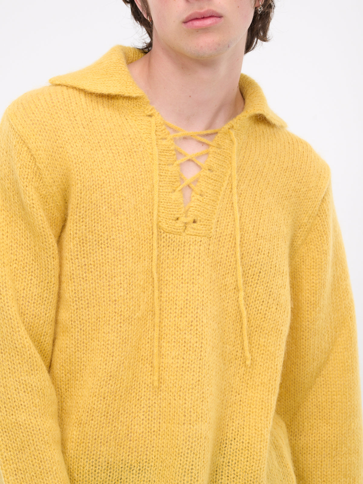 Alpine Tie Pullover (KT027-YELLOW)