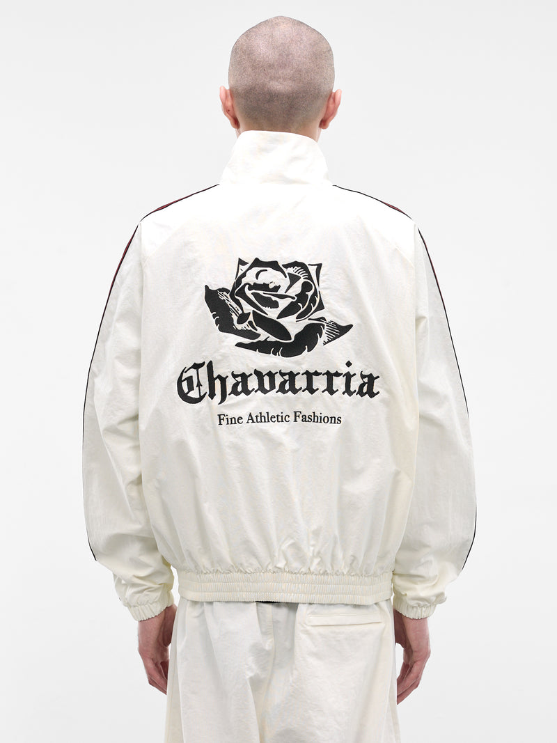 Willy Chavarria x Adidas Track Jacket (KT2616-OFF-WHITE)
