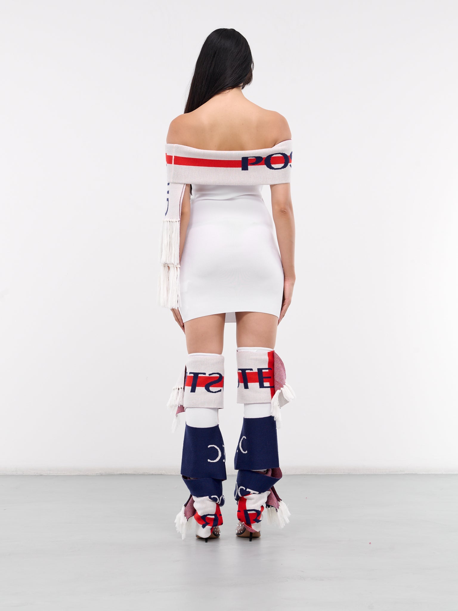 POSTER GIRL Mini Dress | H. Lorenzo - back